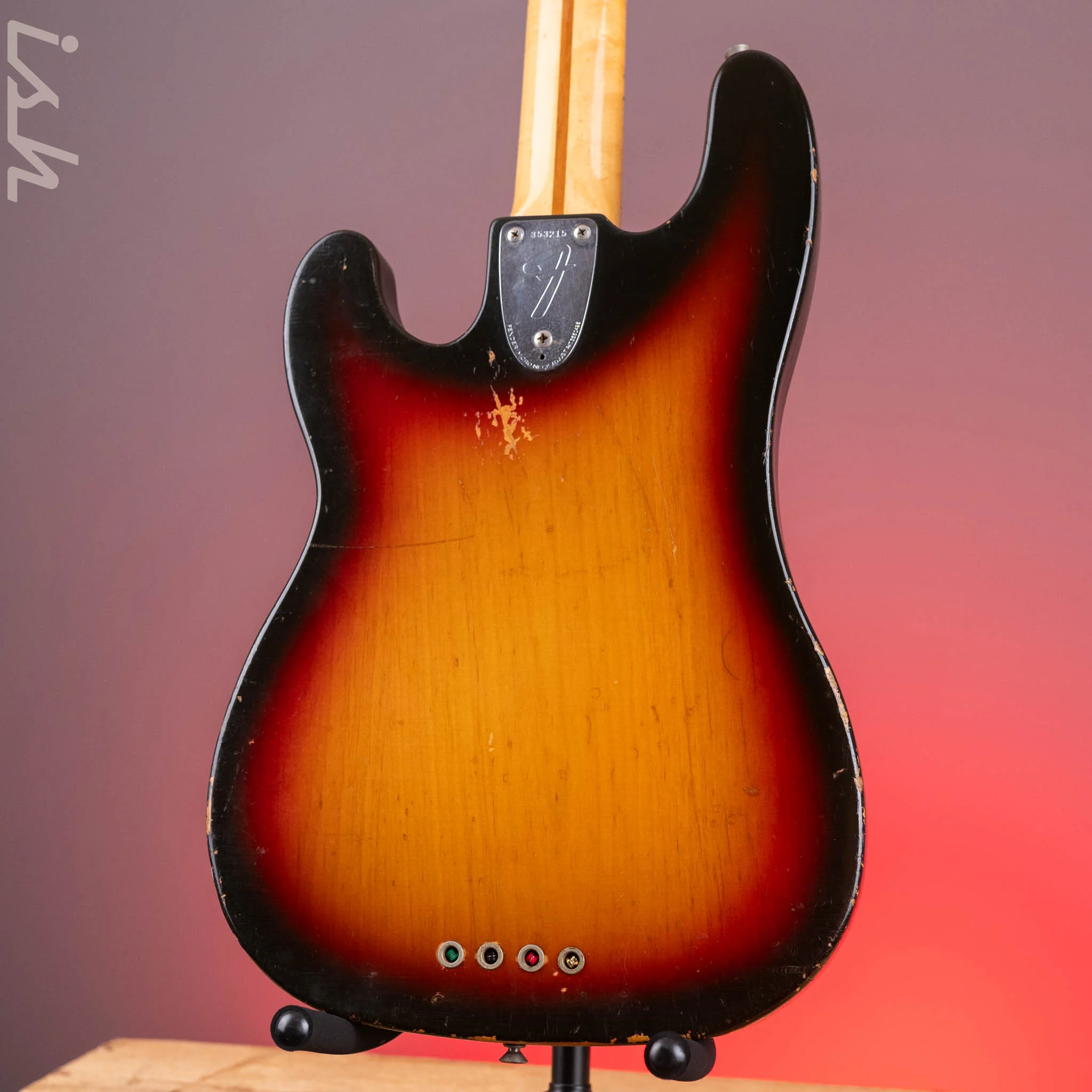 1972 Fender Telecaster Bass Sunburst - Image 12