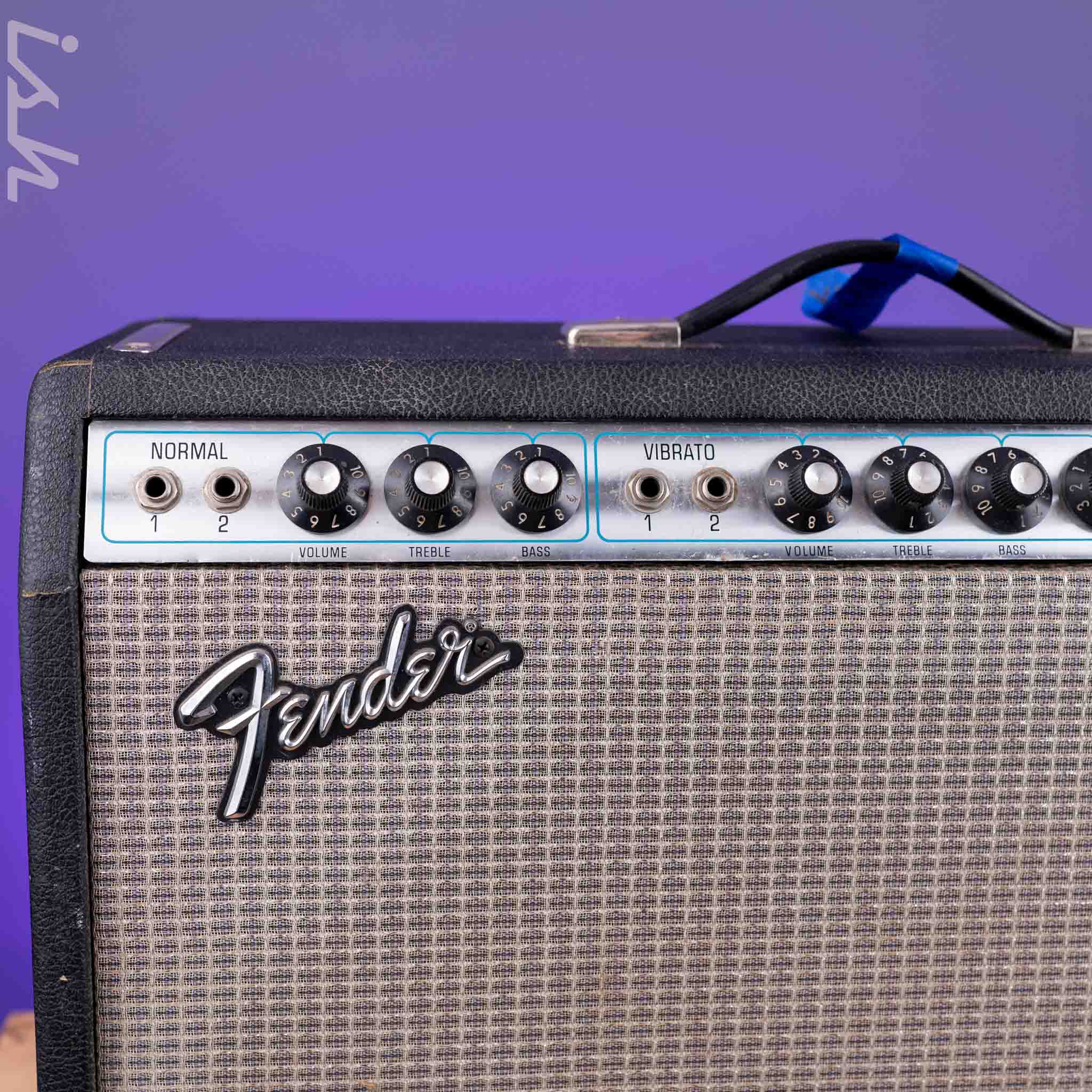 1973 Fender Deluxe Reverb Combo Amp - Image 2