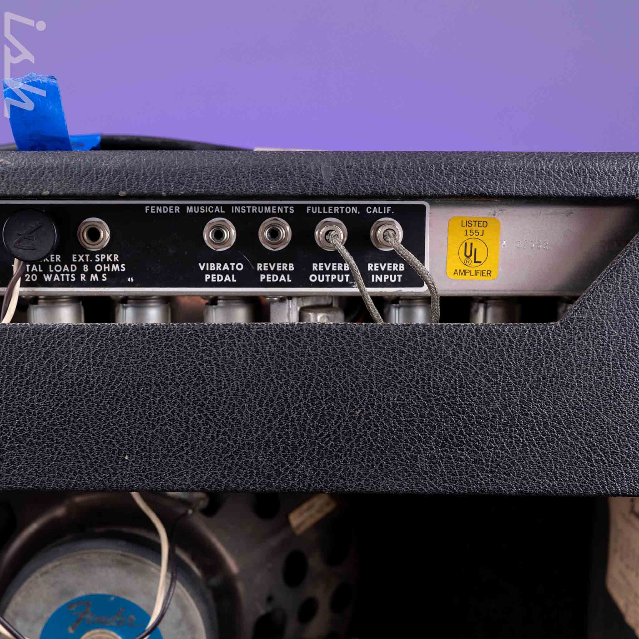 1973 Fender Deluxe Reverb Combo Amp - Image 9