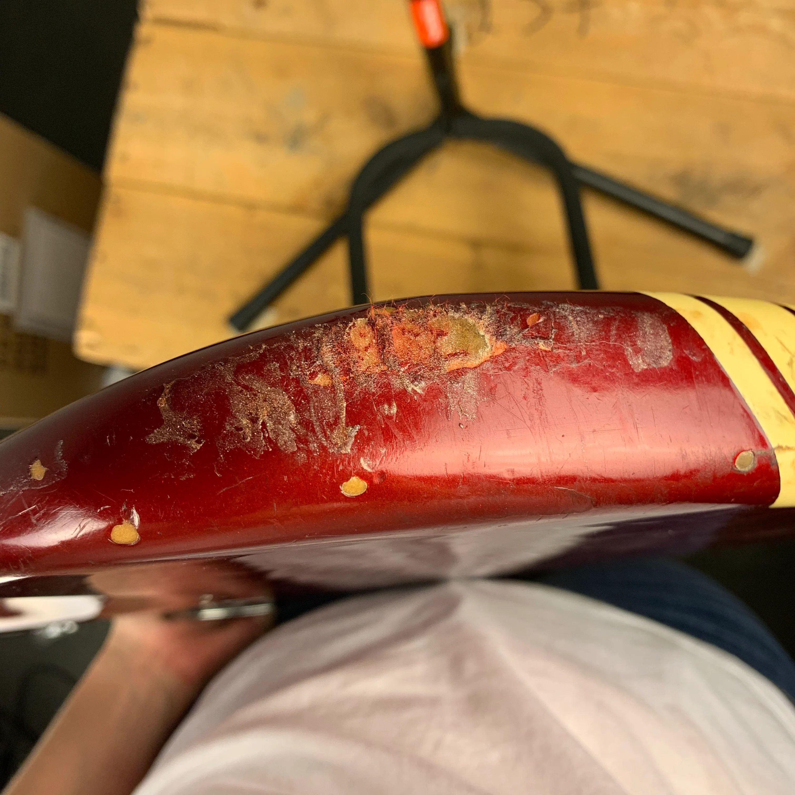 1973 1974 Fender Mustang Red with Competition Racing Stripes (DEMO VIDEO) - Image 23