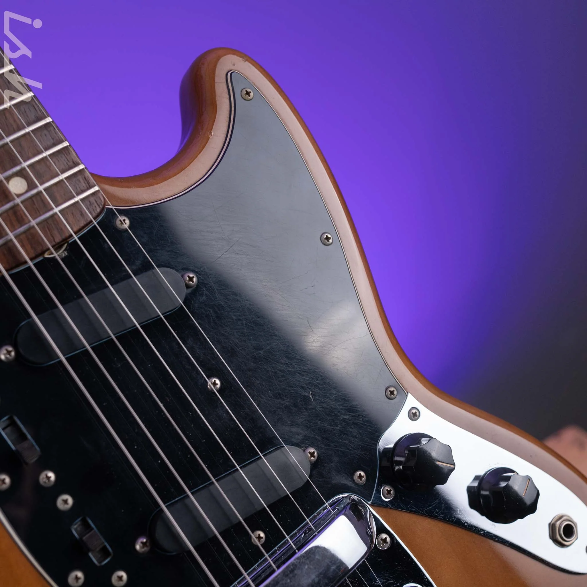 1975 Fender Mustang Mocha - Image 8