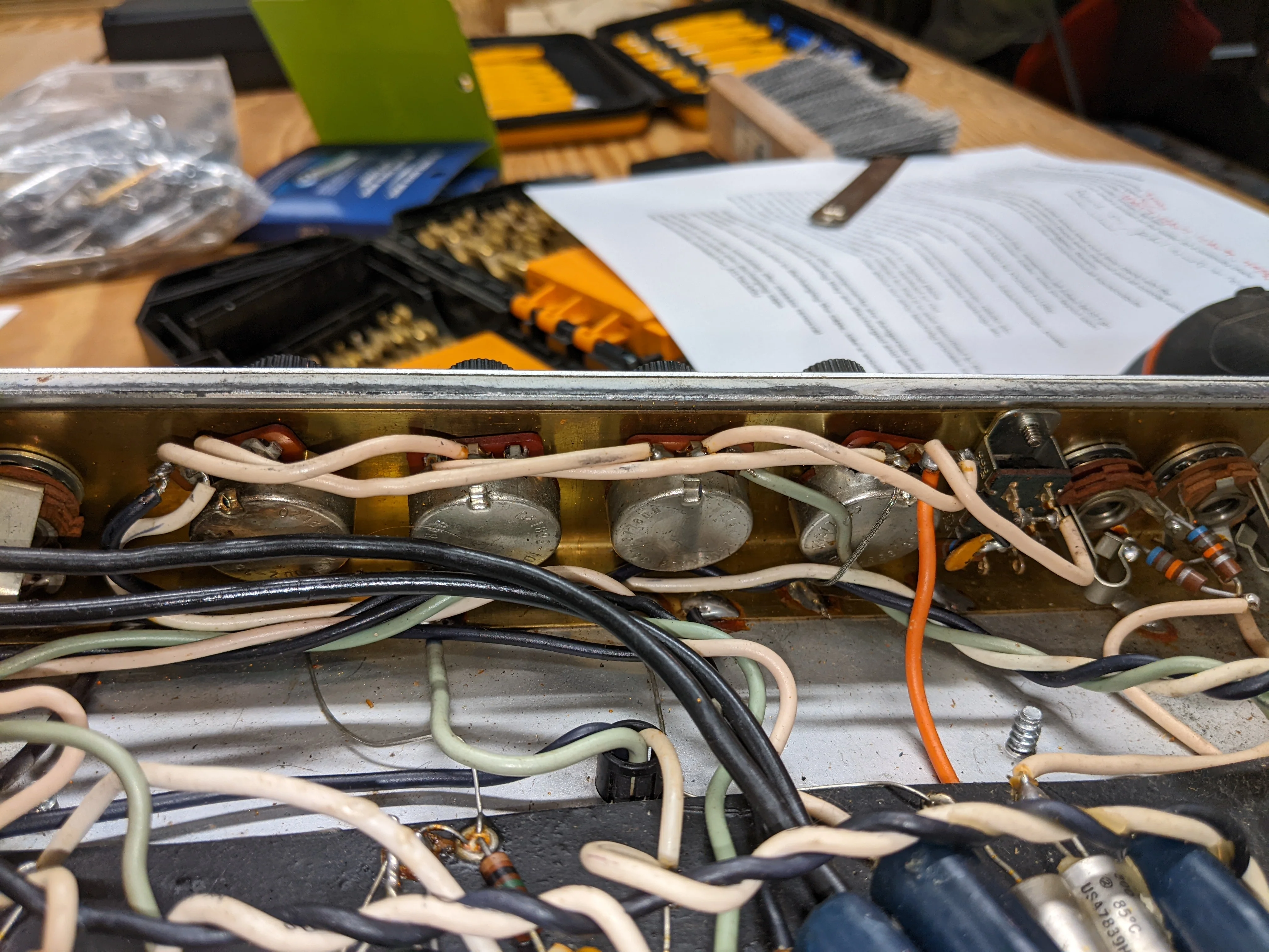 1975 Fender Twin Reverb Silverface - Image 35
