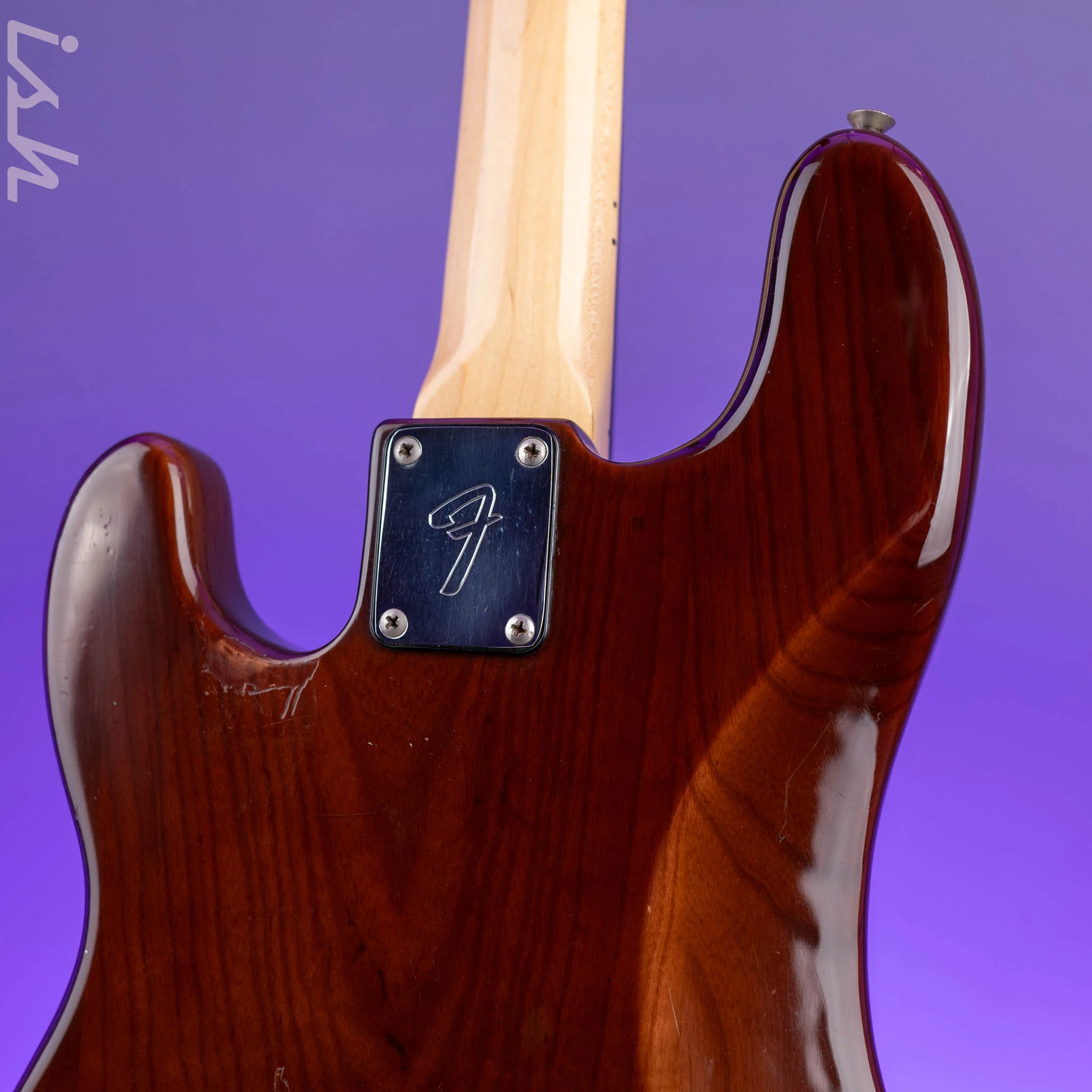 1976 Fender Fretless P Bass Mocha Brown - Image 13
