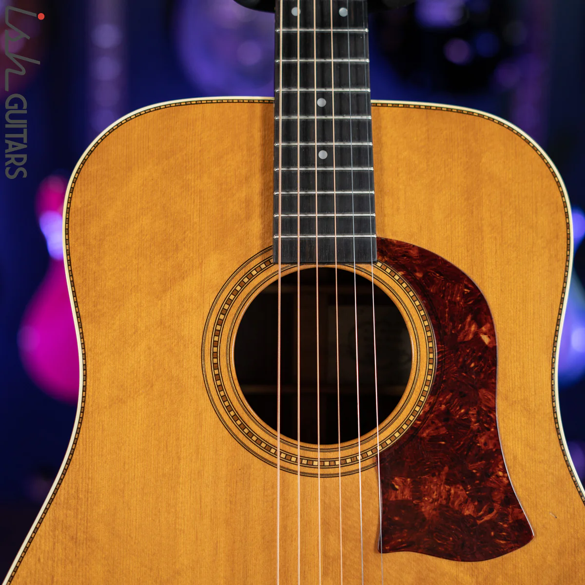 1976 Mossman Flint Hills Dreadnought Acoustic Guitar Natural - Image 3