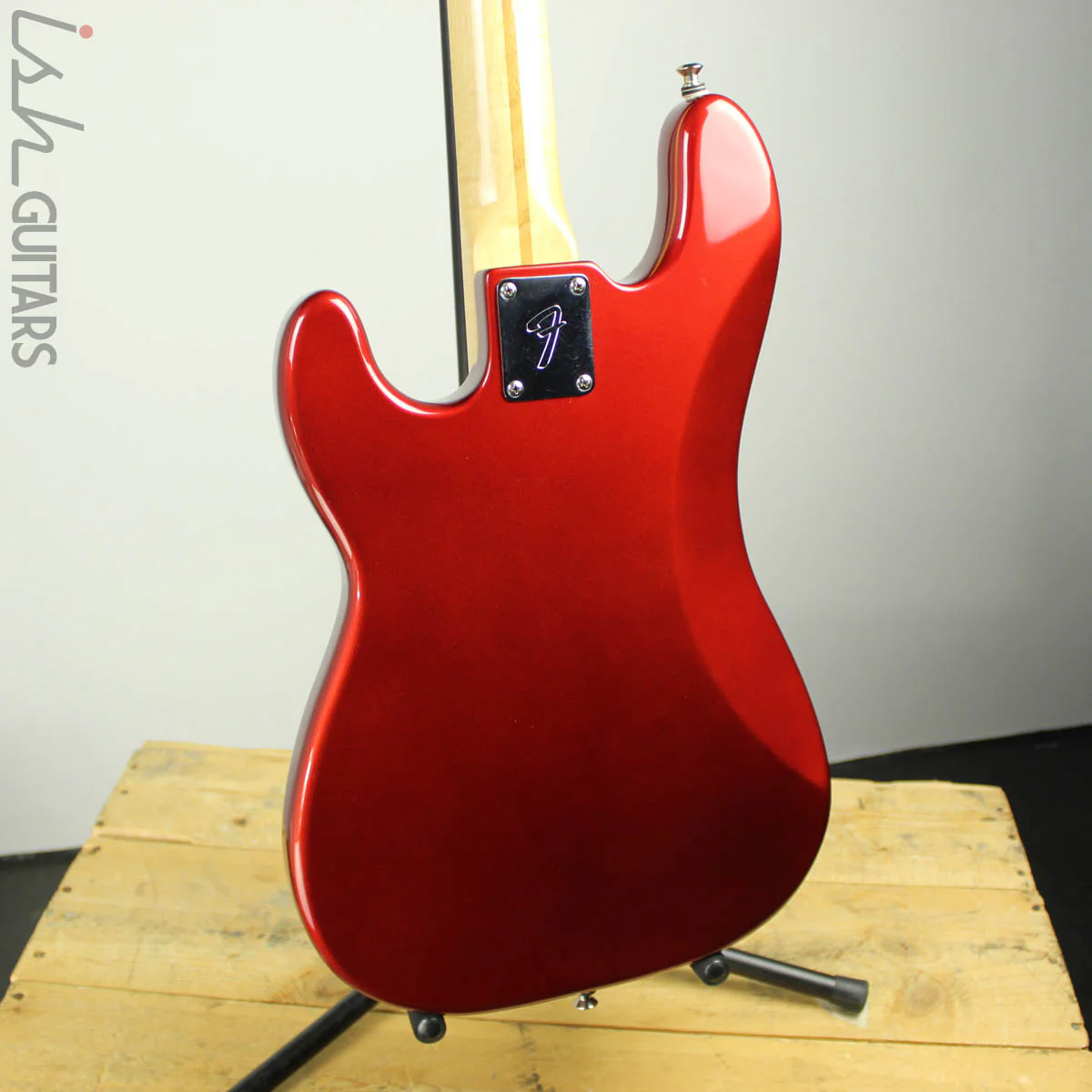 1977-1978 Fender Fretless P-Bass 2004 Body Candy Apple Red - Image 8
