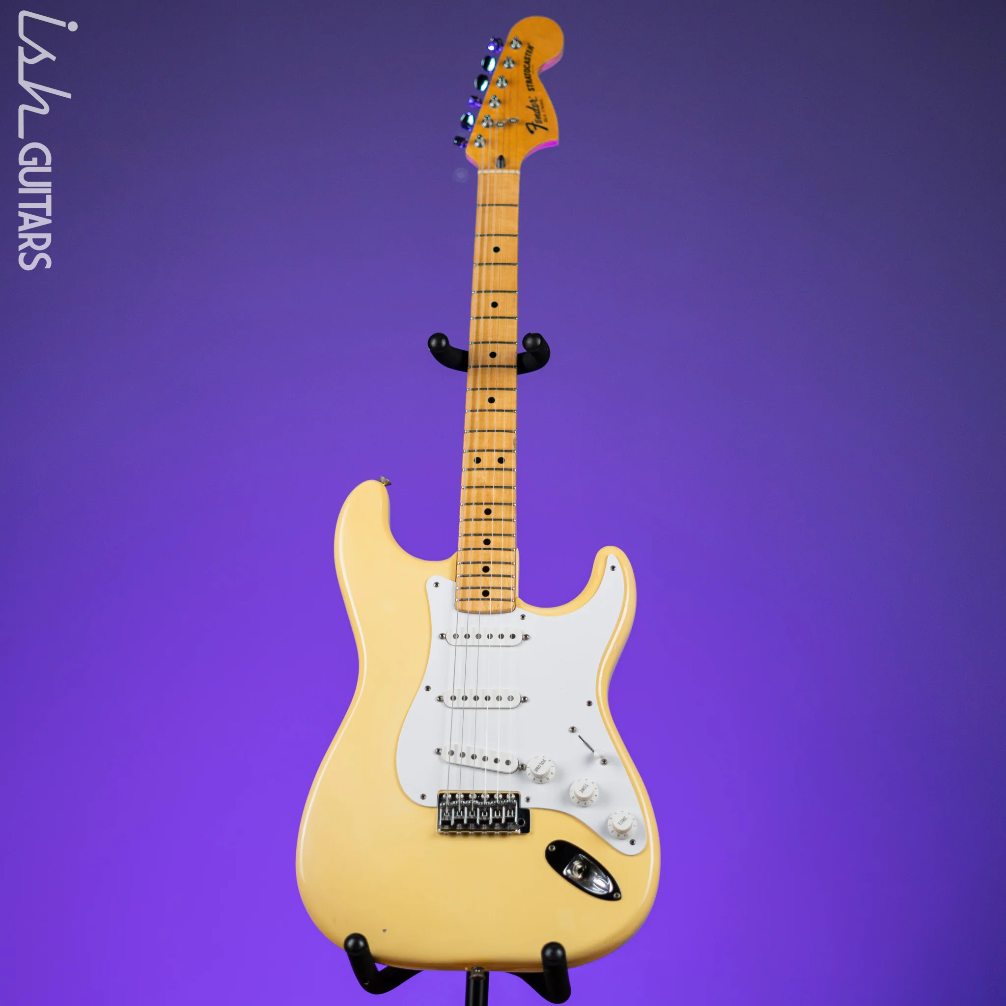 1977 Fender USA Stratocaster Olympic White - Image 2