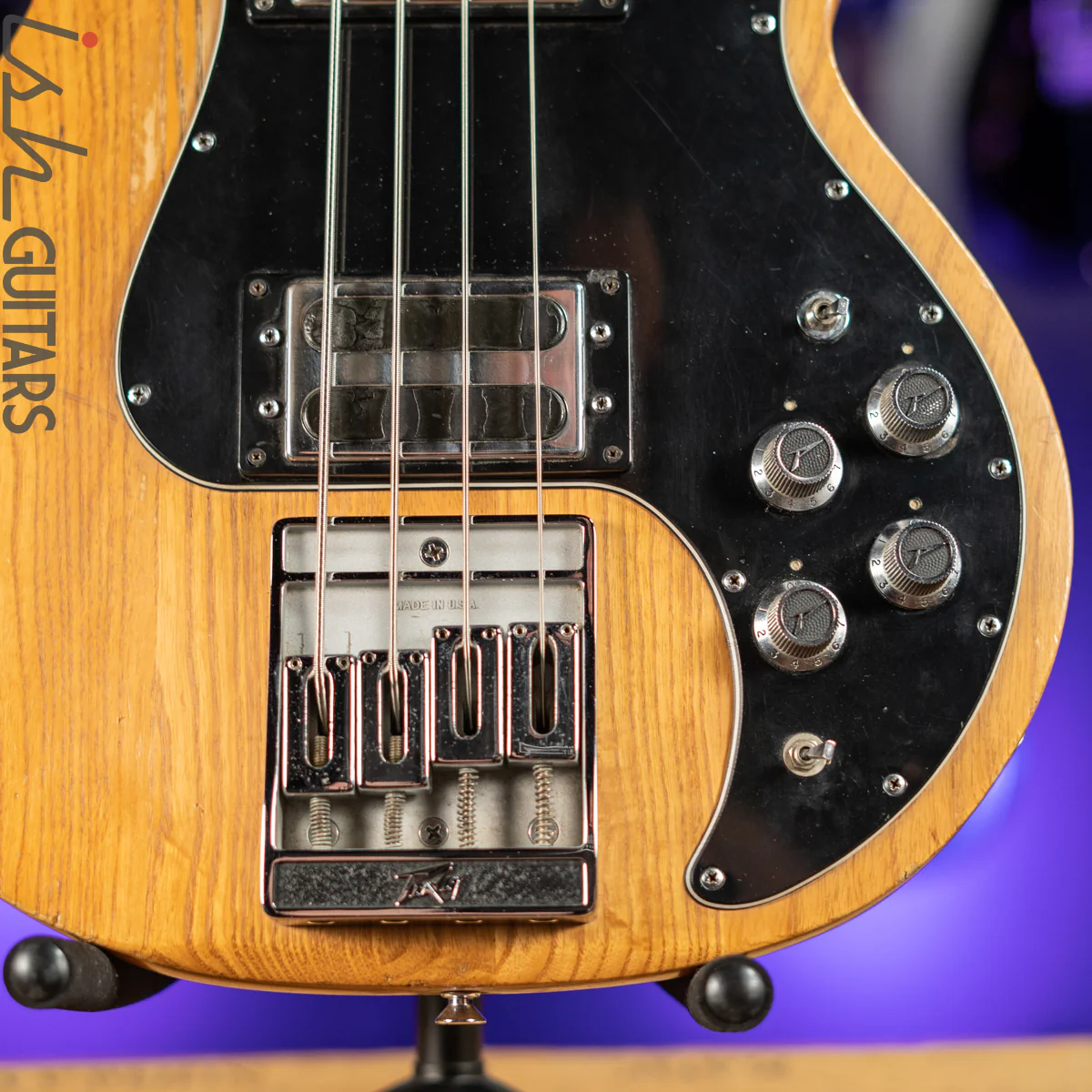 1979 Peavey T-40 Bass Natural - Image 4