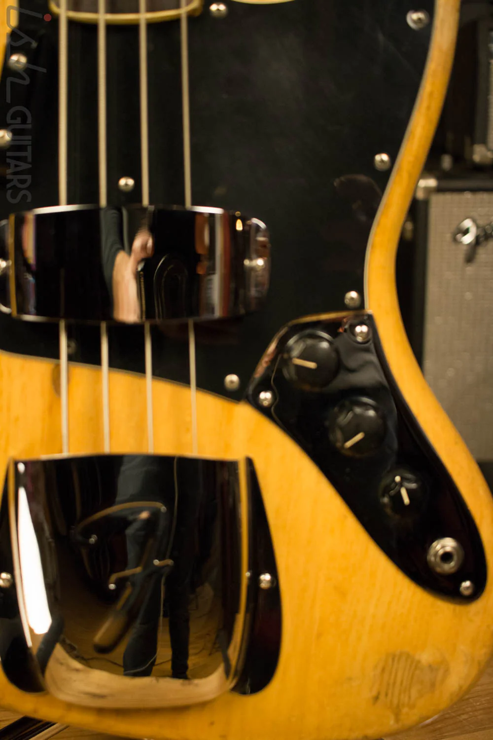 1976 Fender Jazz Bass Ash Natural Original - Image 6