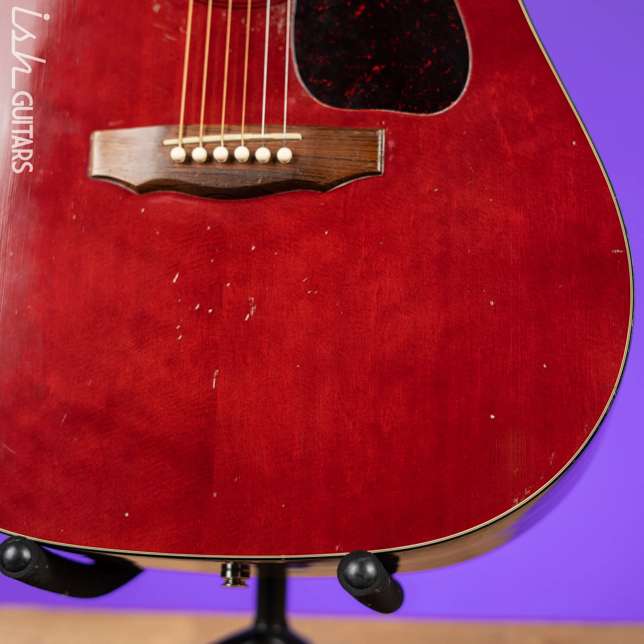 1978 Guild D25C Cherry Red - Image 4
