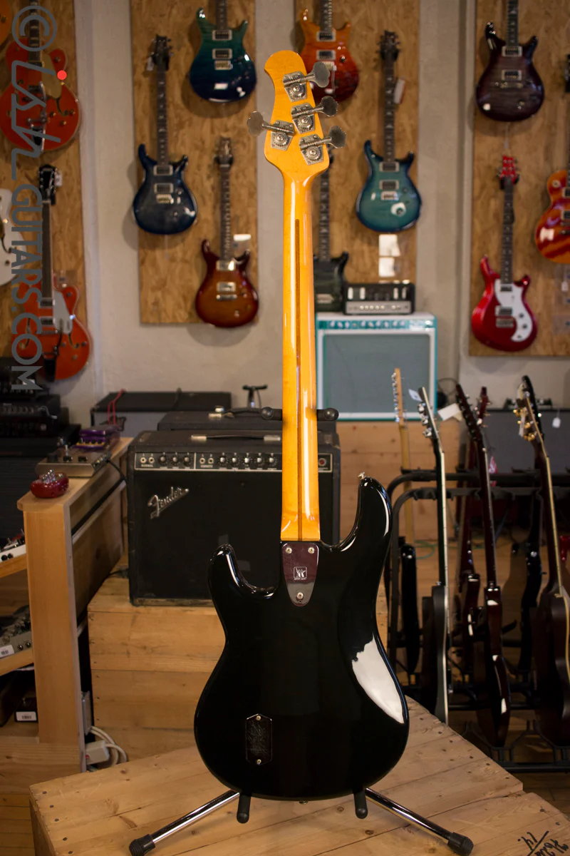 1978 Musicman Sabre Fretless HH Black with Case #45 - Image 8