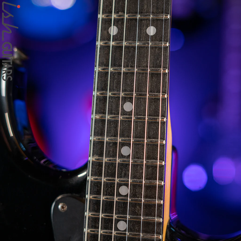 1980’s Casio PG-380 Synthesizer Guitar Black - Image 5