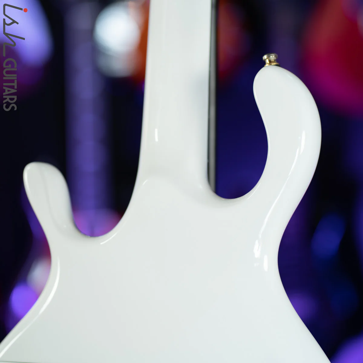 1980s/1990s Pedulla Buzz 4 Fretless Bass White Gloss - Image 12