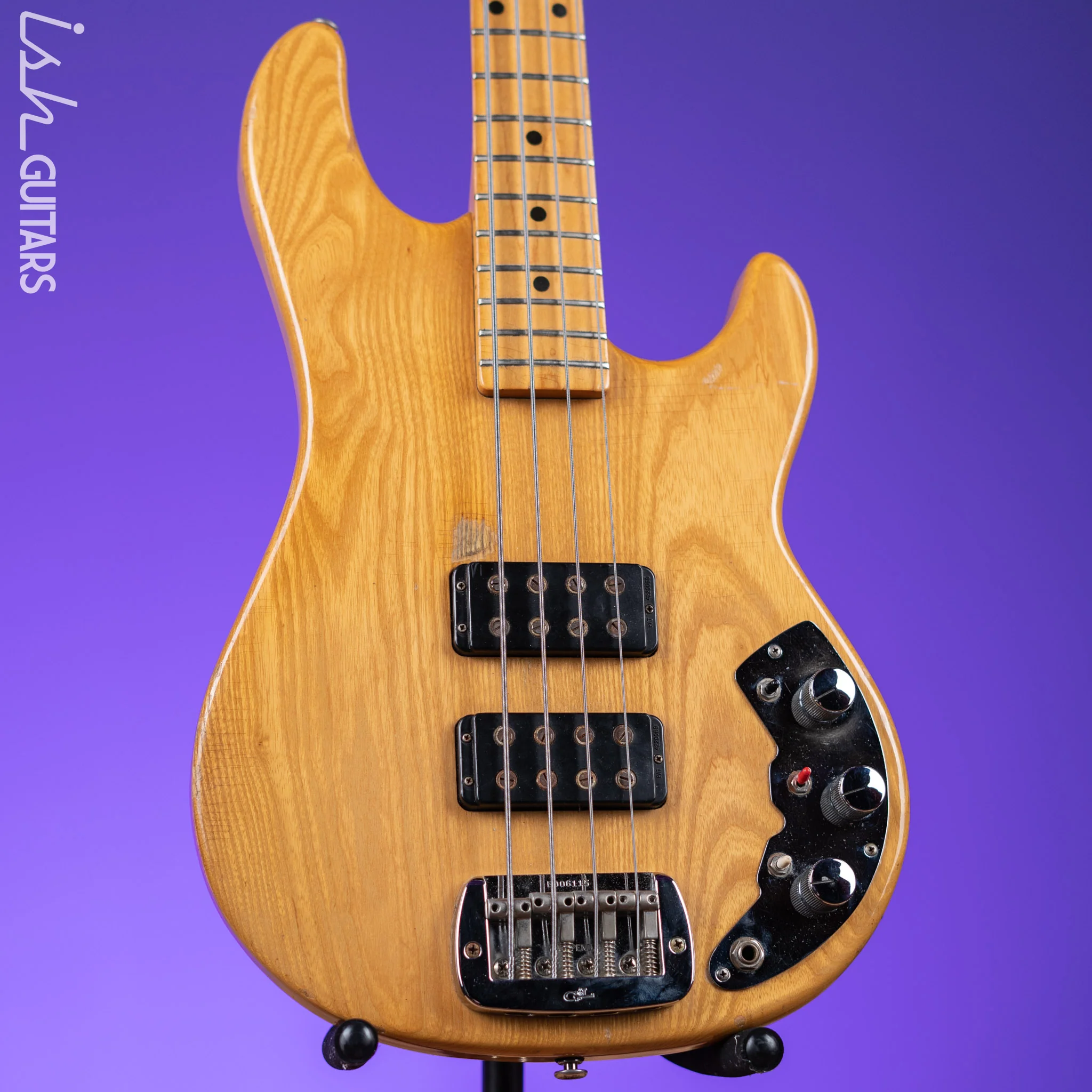 1981 G&L L-2000E Bass Series Natural