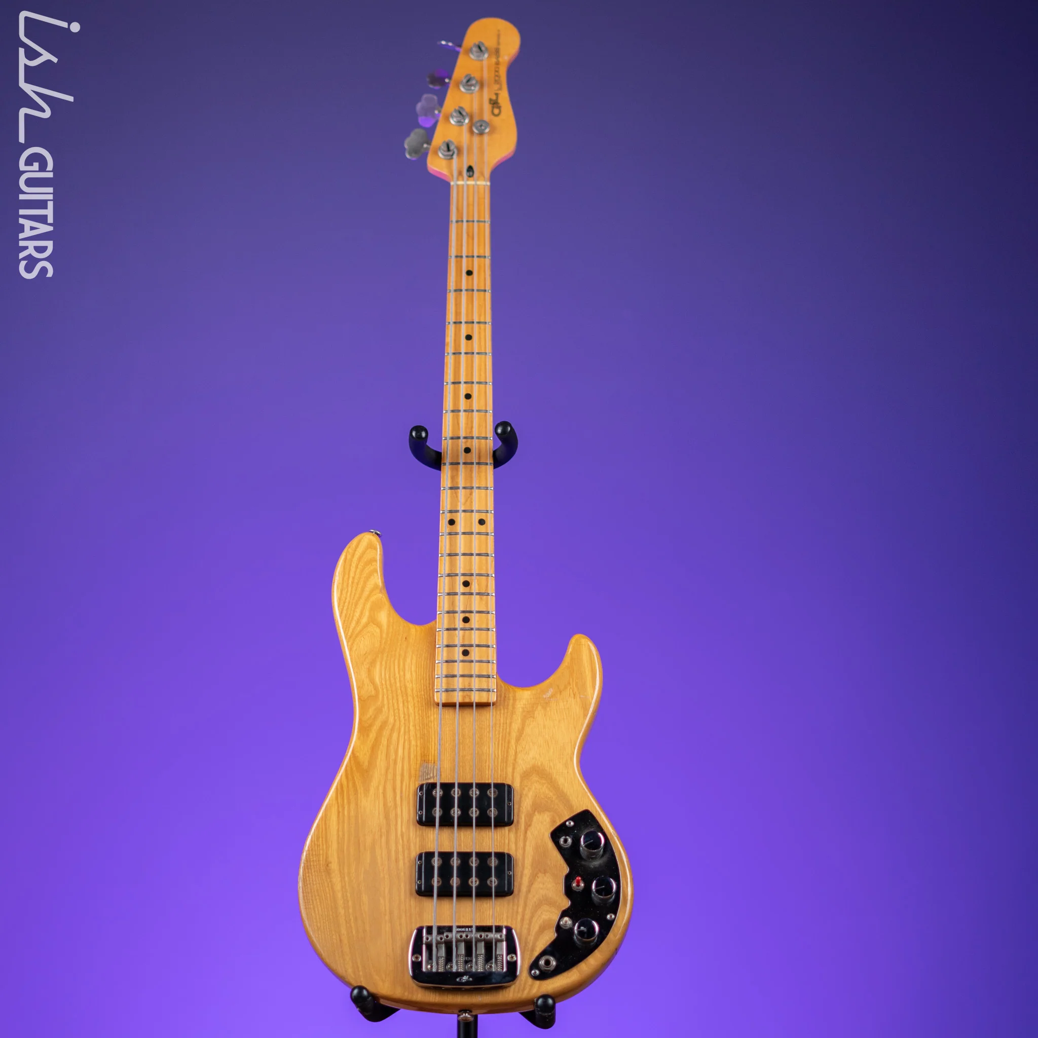 1981 G&L L-2000E Bass Series Natural - Image 2