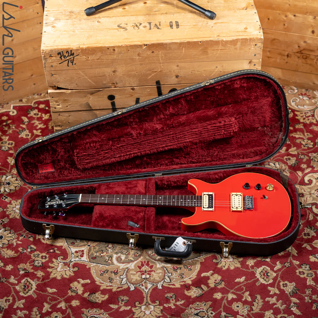 1981 Hamer Sunburst Opaque Red - Image 22