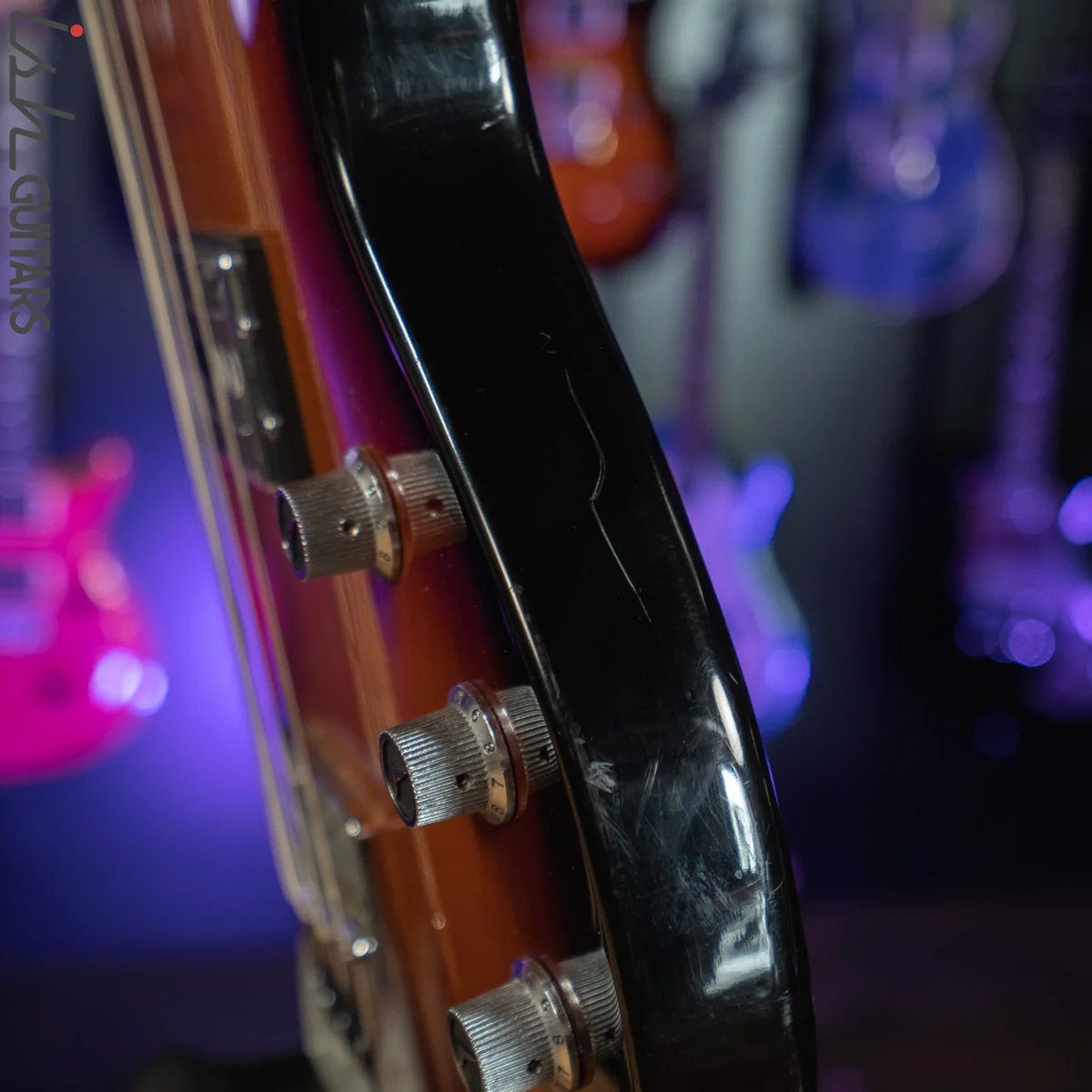 1982-1983 Peavey T-45 Sunburst Bass w/ OHSC - Image 16