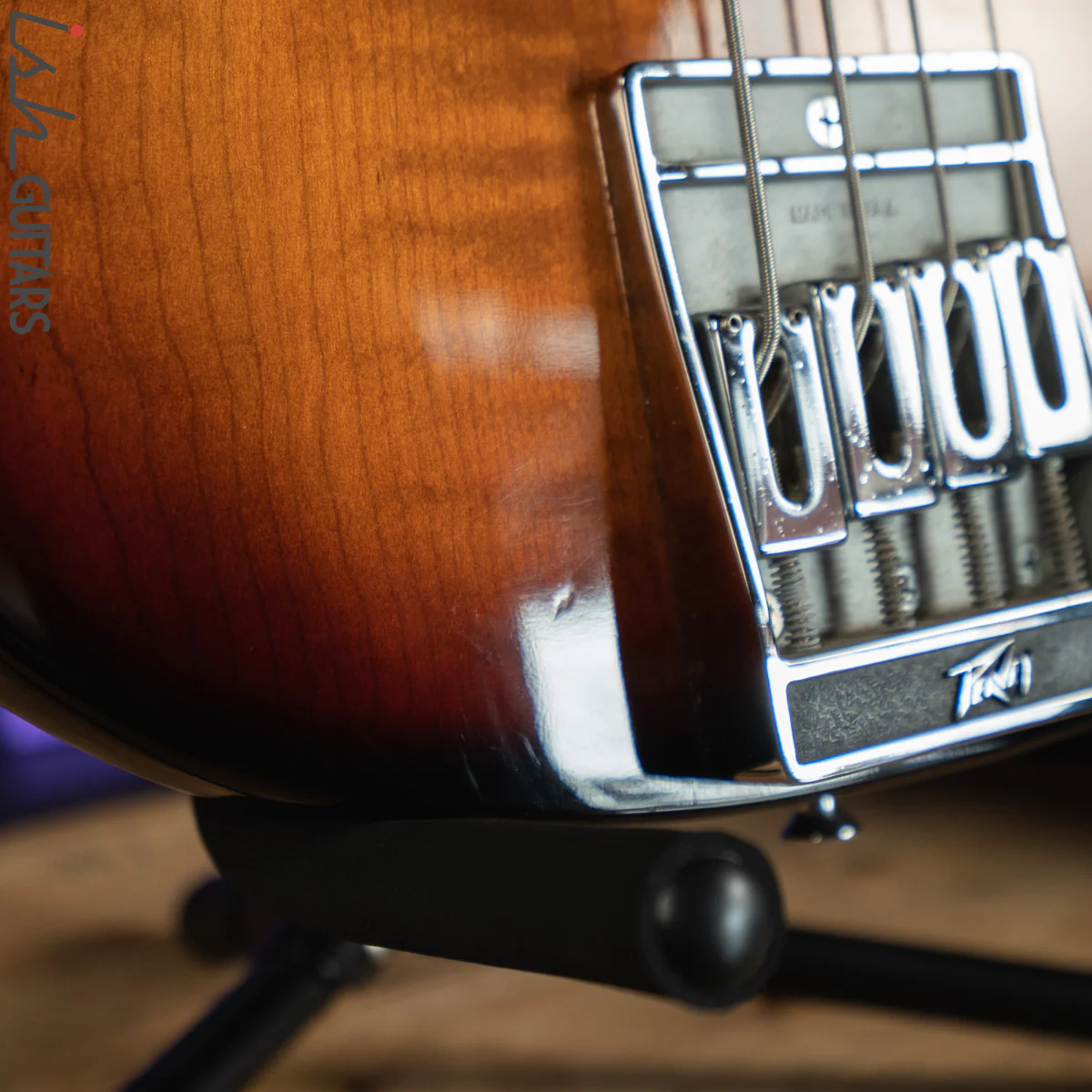 1982-1983 Peavey T-45 Sunburst Bass w/ OHSC - Image 19