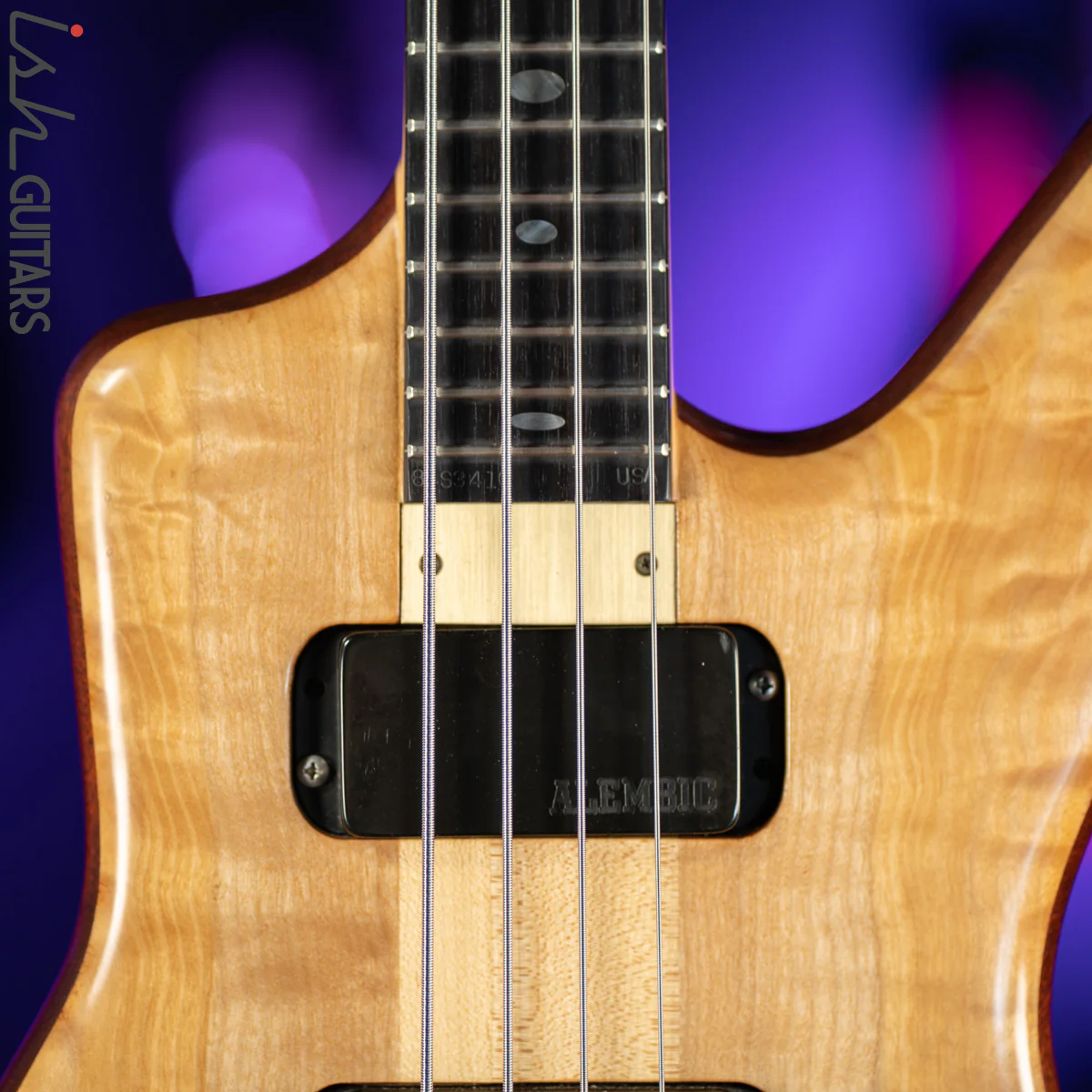 1984 Alembic Exploiter Bass Natural Rare! - Image 3