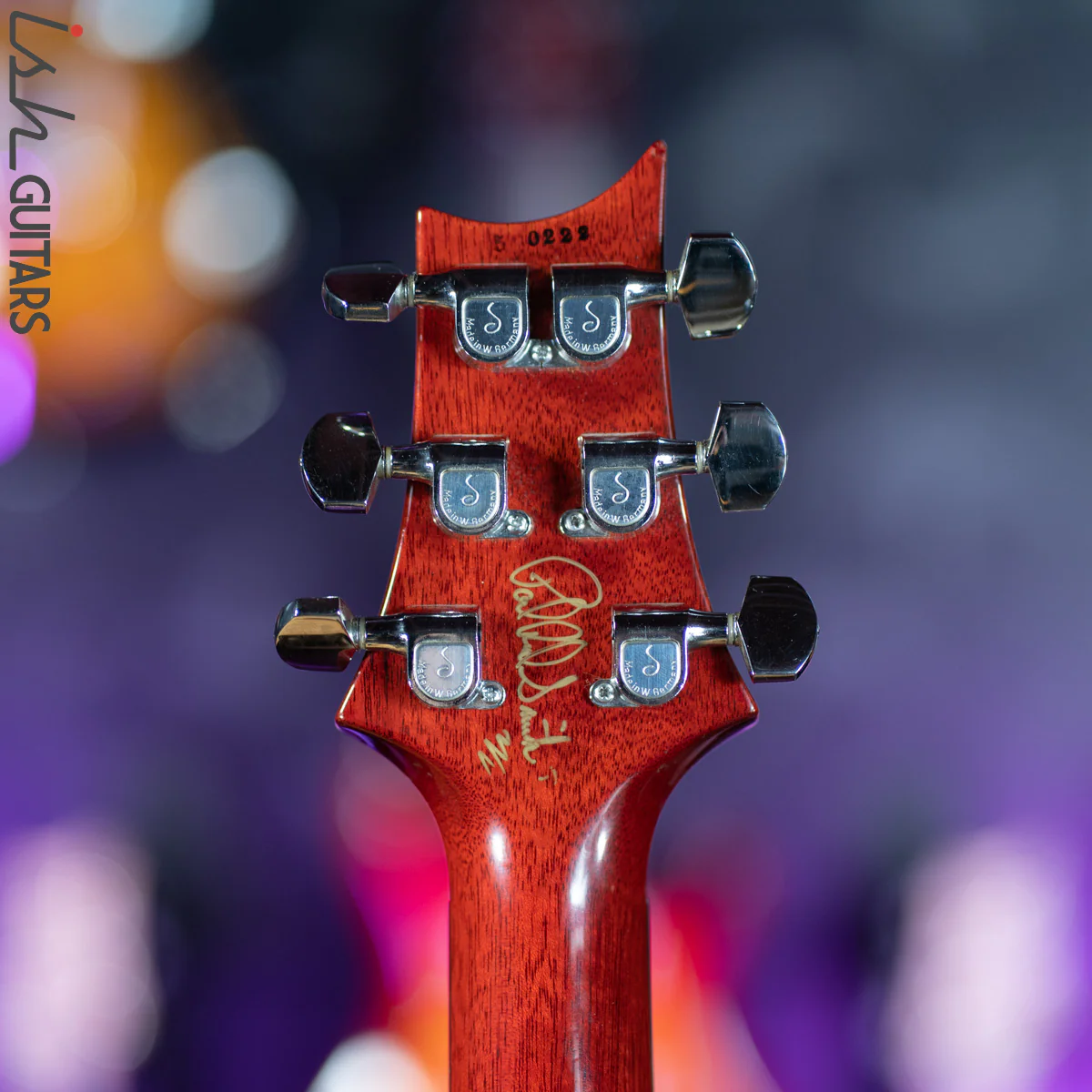 1985 PRS Custom 24 Cherry Burst 1 Piece #222 Ever Made - Image 13