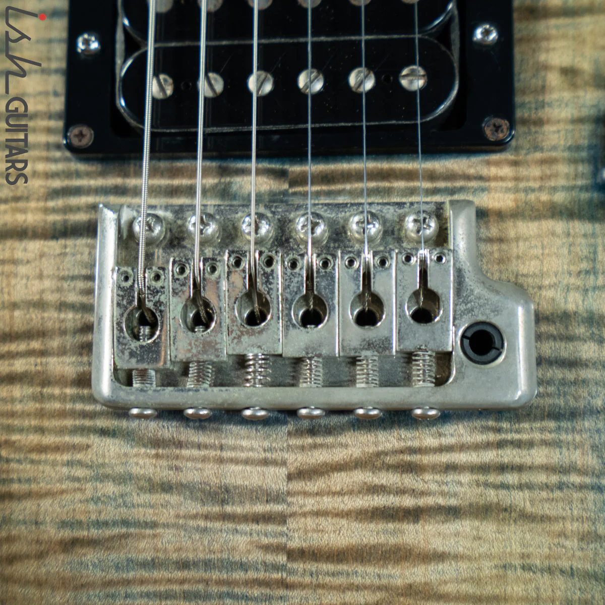 1985 PRS Custom 24 Whale Blue Faded - Image 14