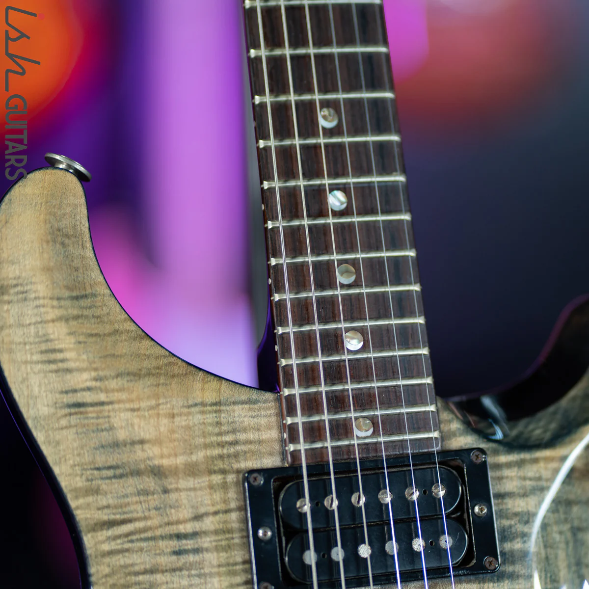1985 PRS Custom 24 Whale Blue Faded - Image 6
