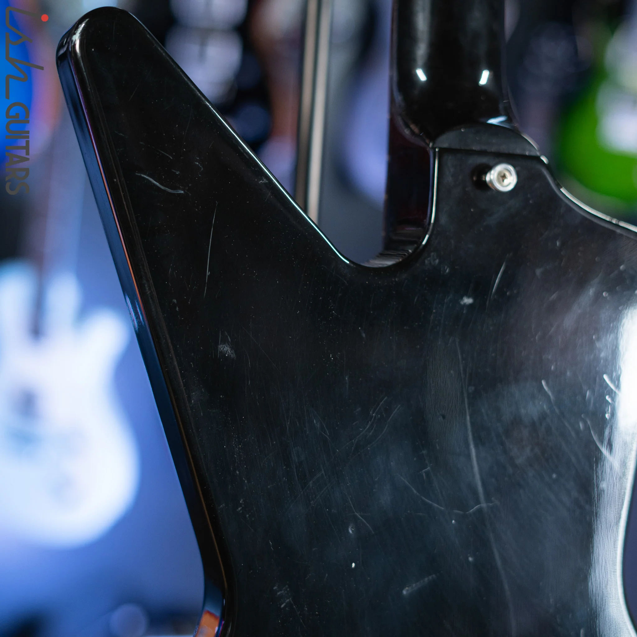 1986 Gibson Explorer Bass Black - Image 14
