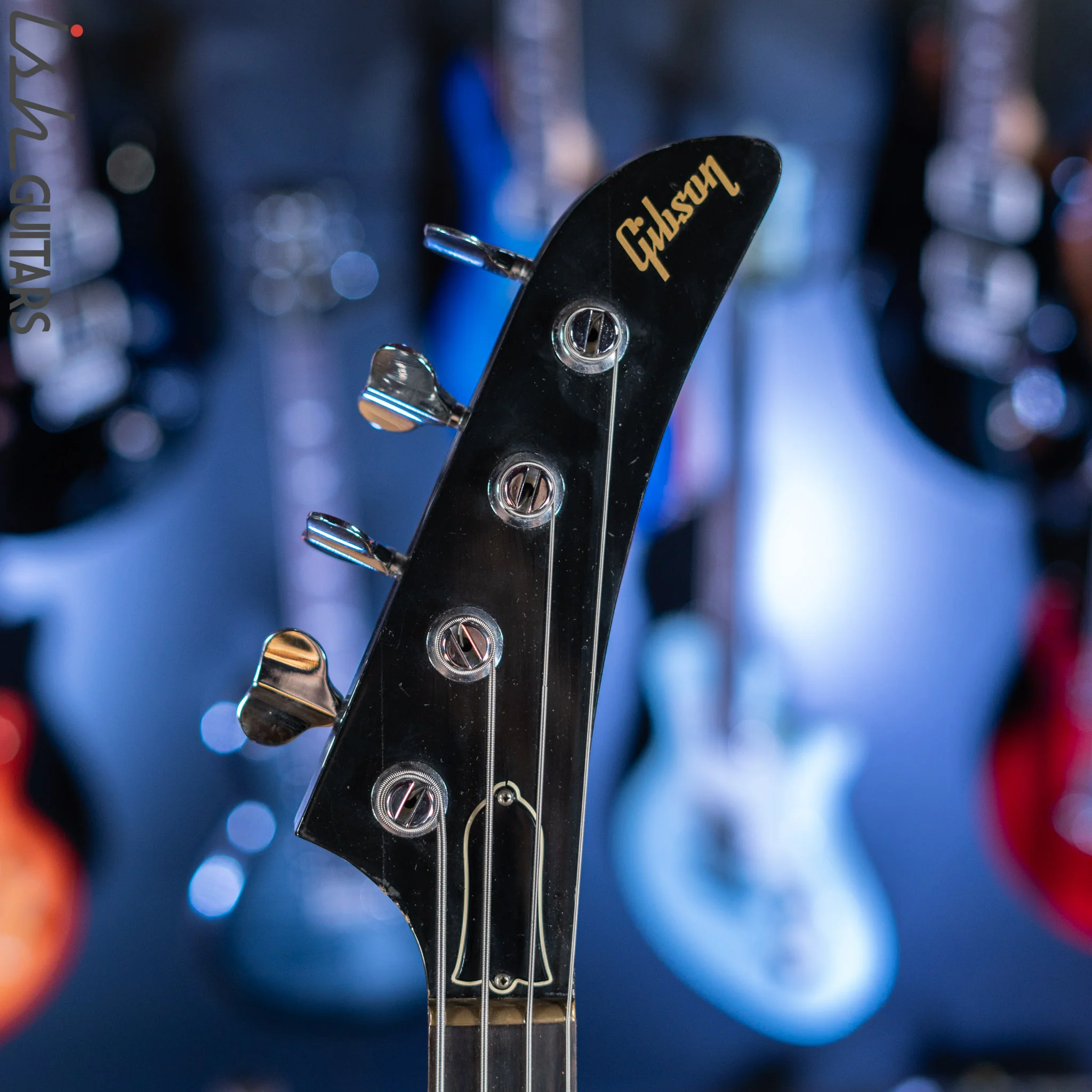 1986 Gibson Explorer Bass Black - Image 9