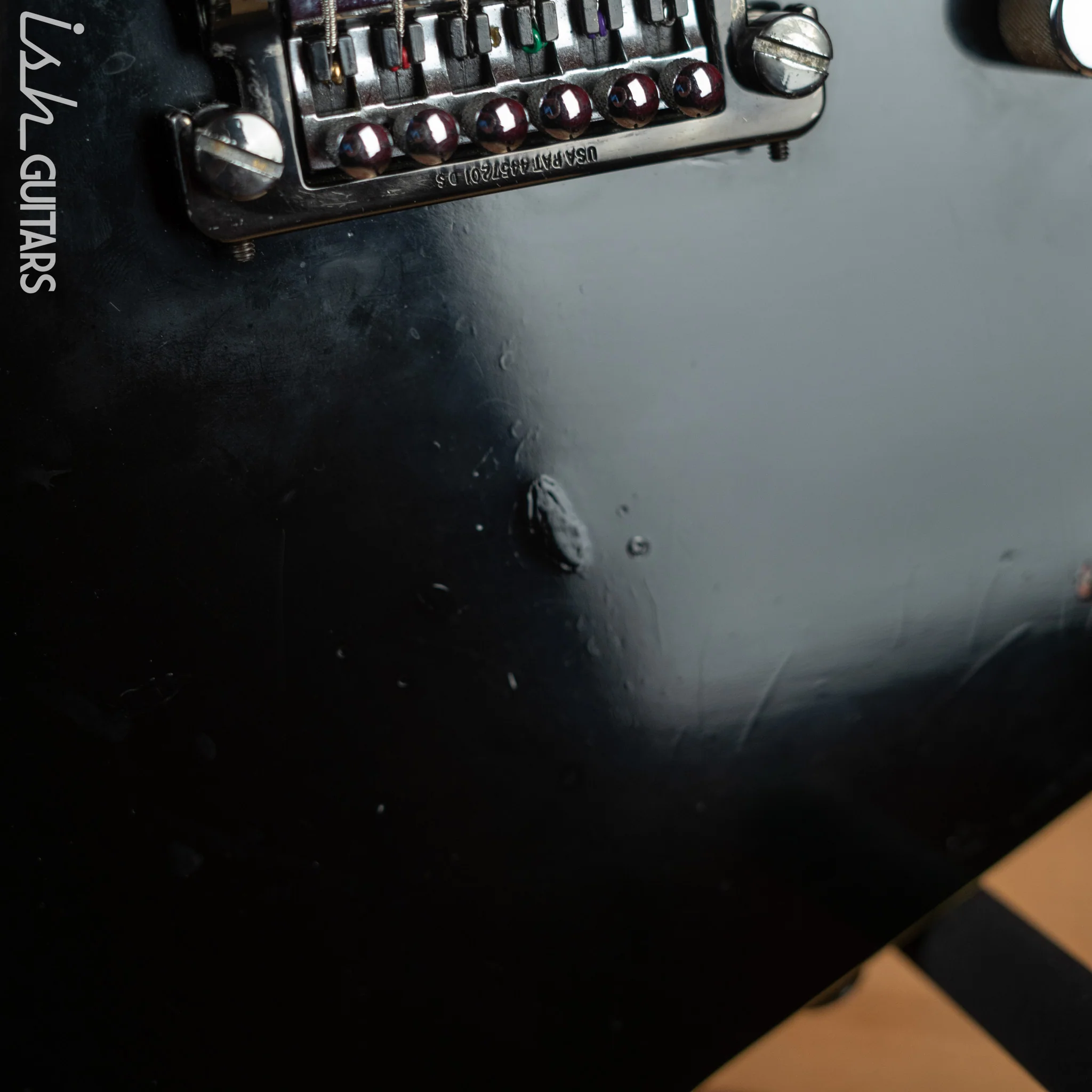 1986 Ibanez DT-500 Black - Signed & Owned/Stage Played by Karl Logan (Manowar) - Image 10