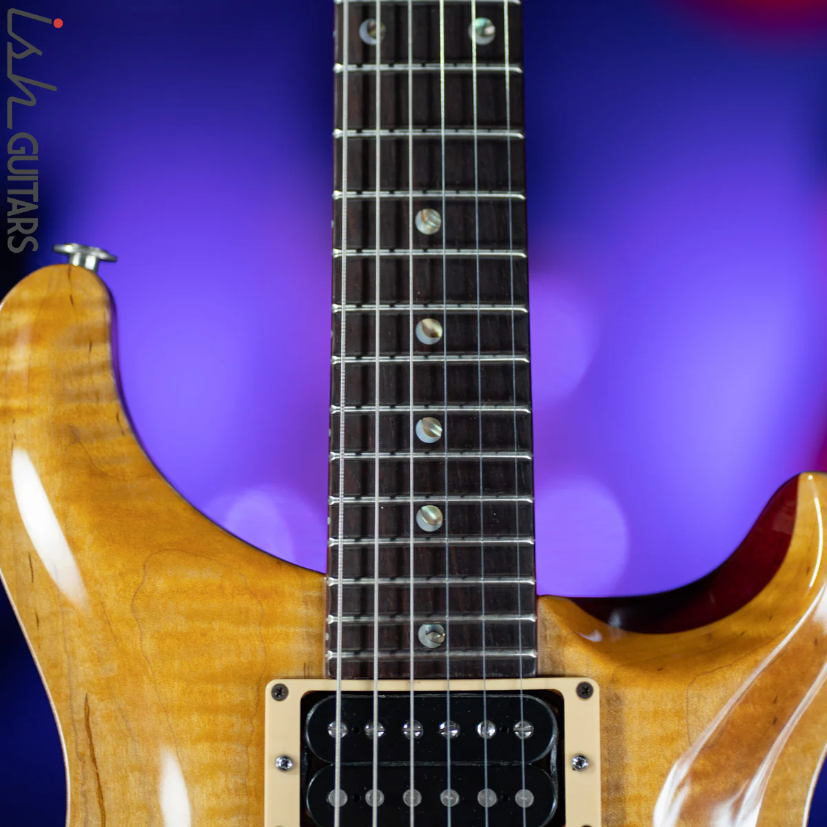 1986 PRS Custom 24 Amber #1625 - Image 7