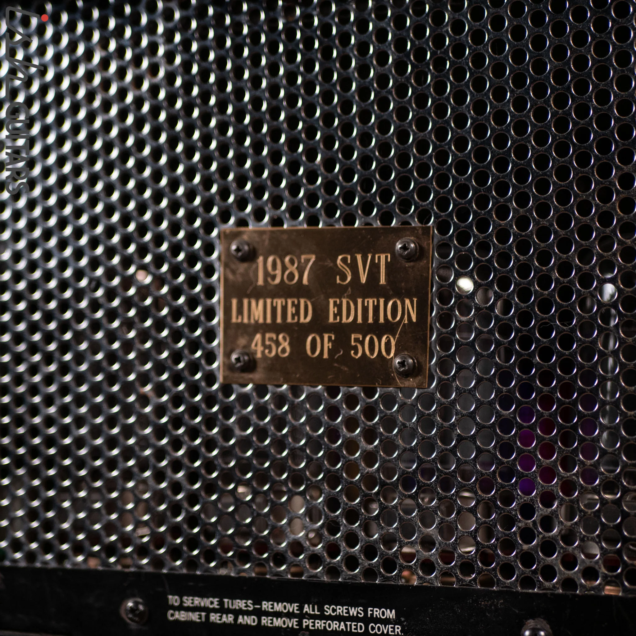 1987 Ampeg SVT Limited Edition Bass Amp Head 458 of 500 - Image 8