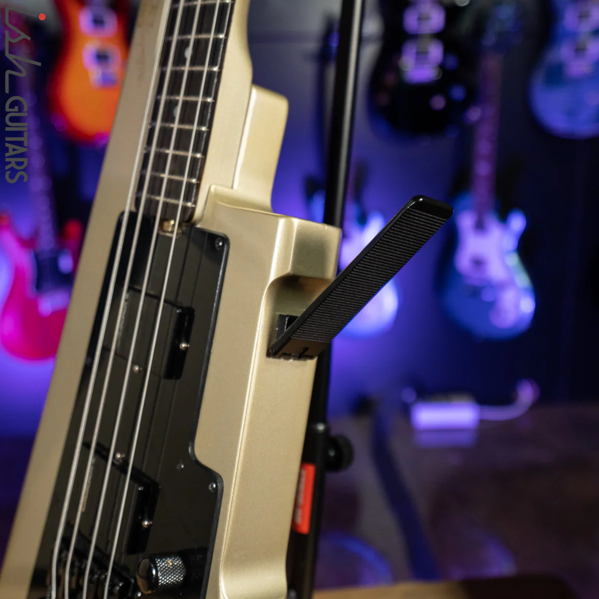 1987 Gibson 20/20 Ned Steinberger Bass Guitar RARE Silver Luna - Image 12