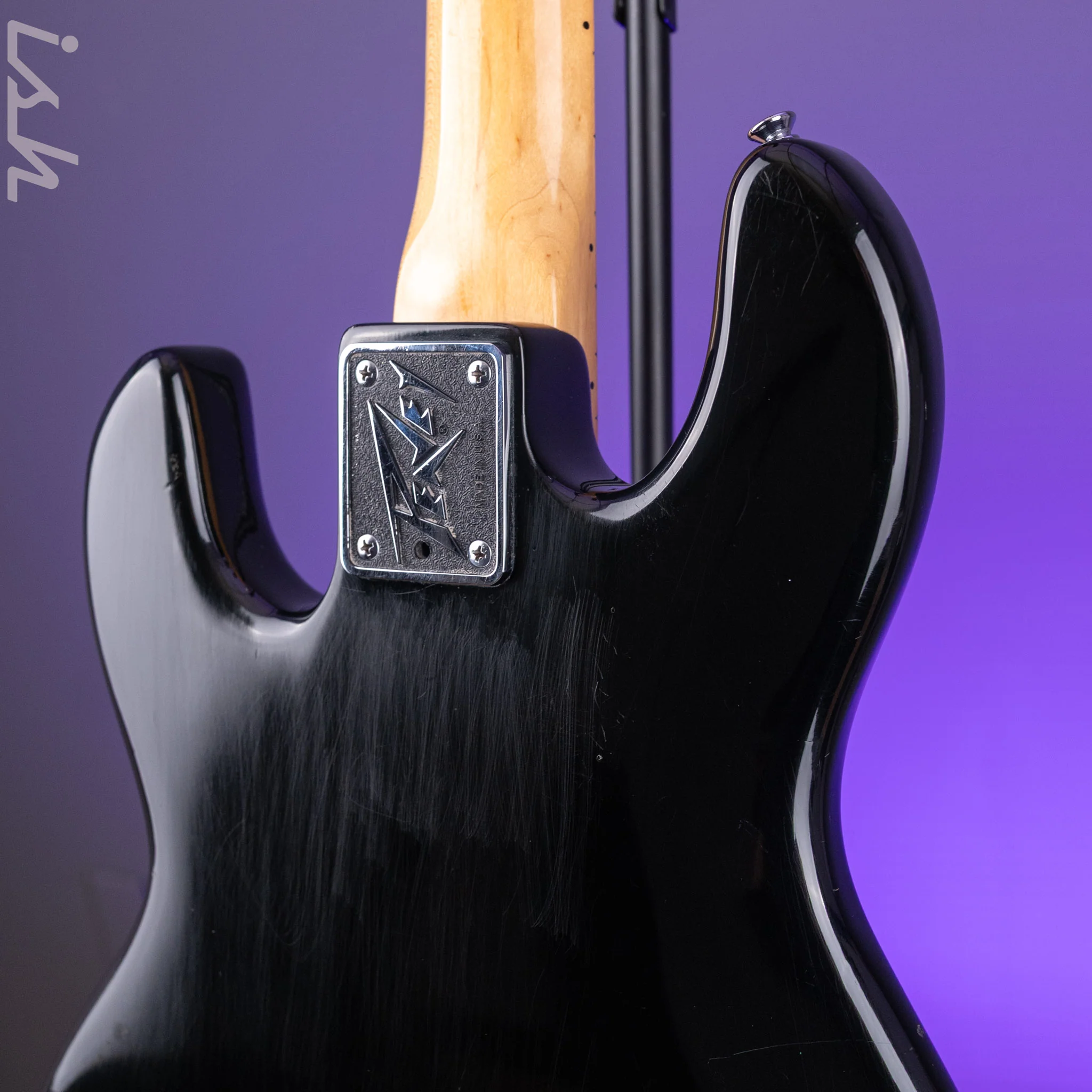 1987 Peavey T-40 Bass Guitar Black *As-Is* - Image 12