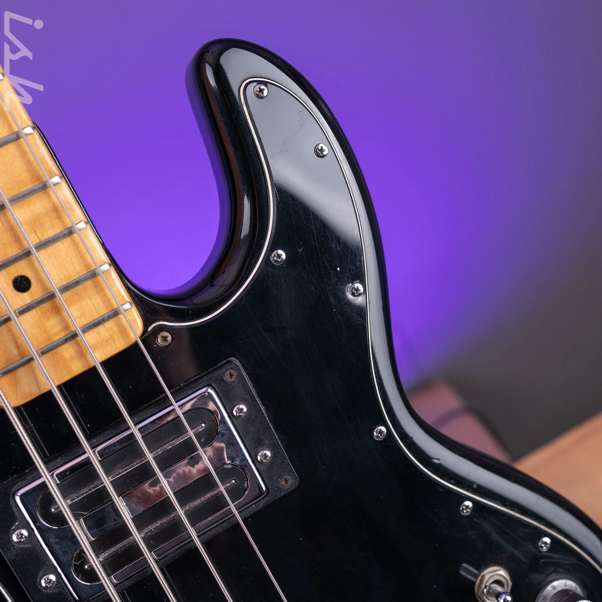 1987 Peavey T-40 Bass Guitar Black *As-Is* - Image 8