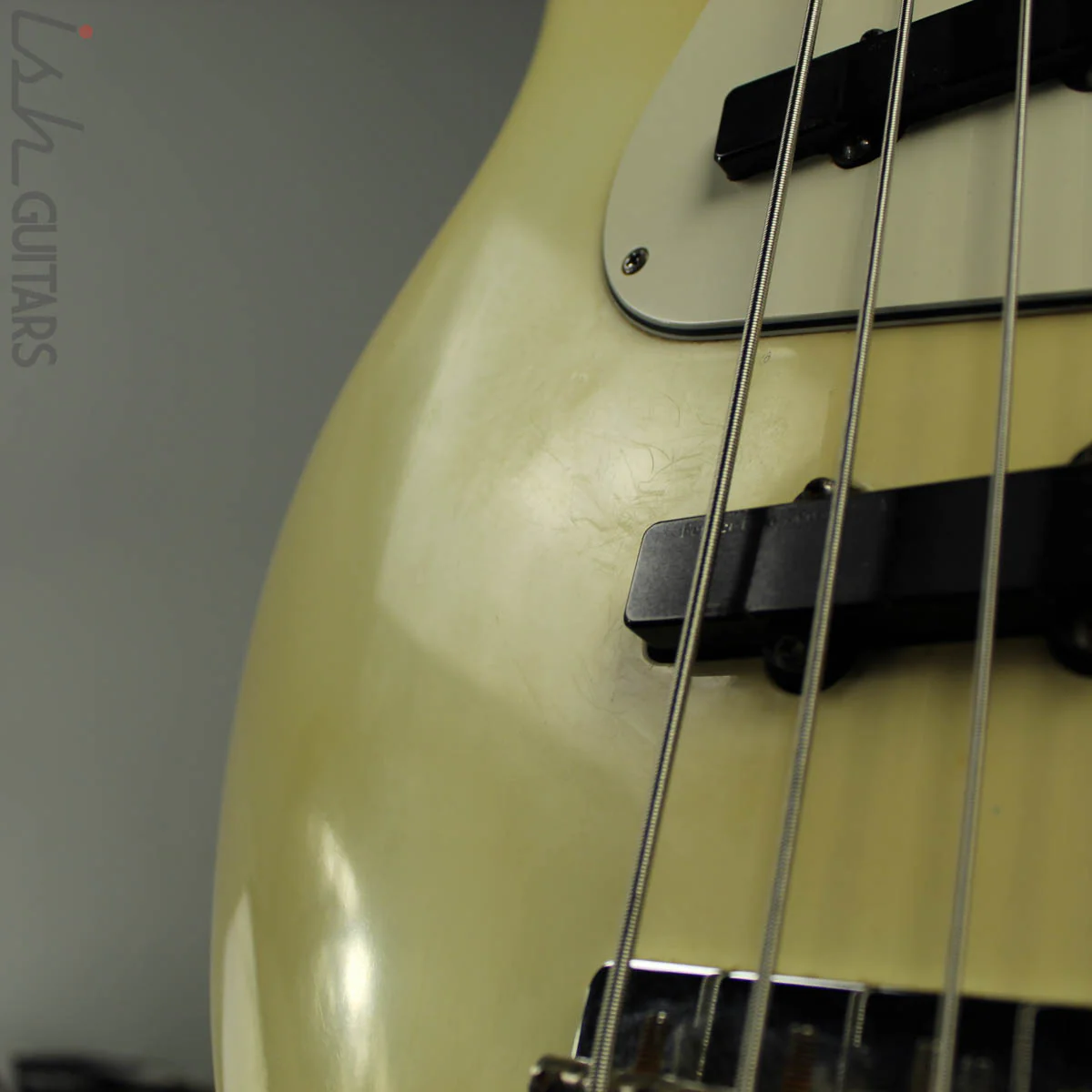 1989 Fender Jazz Bass Olympic White - Image 14
