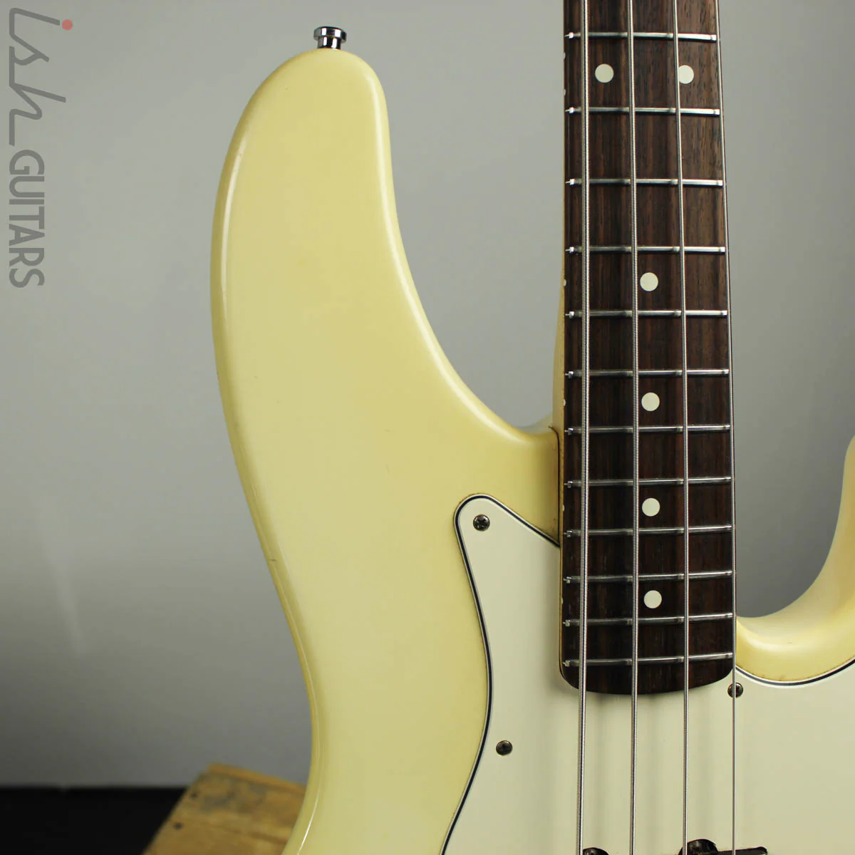 1989 Fender Jazz Bass Olympic White - Image 4