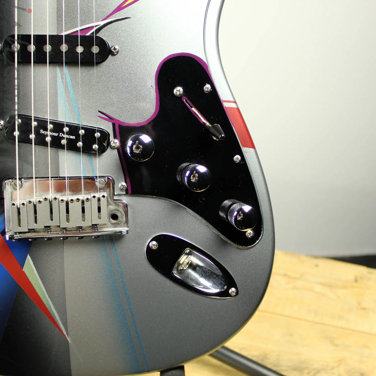1989 Fender Stratocaster Custom Painted - Image 4