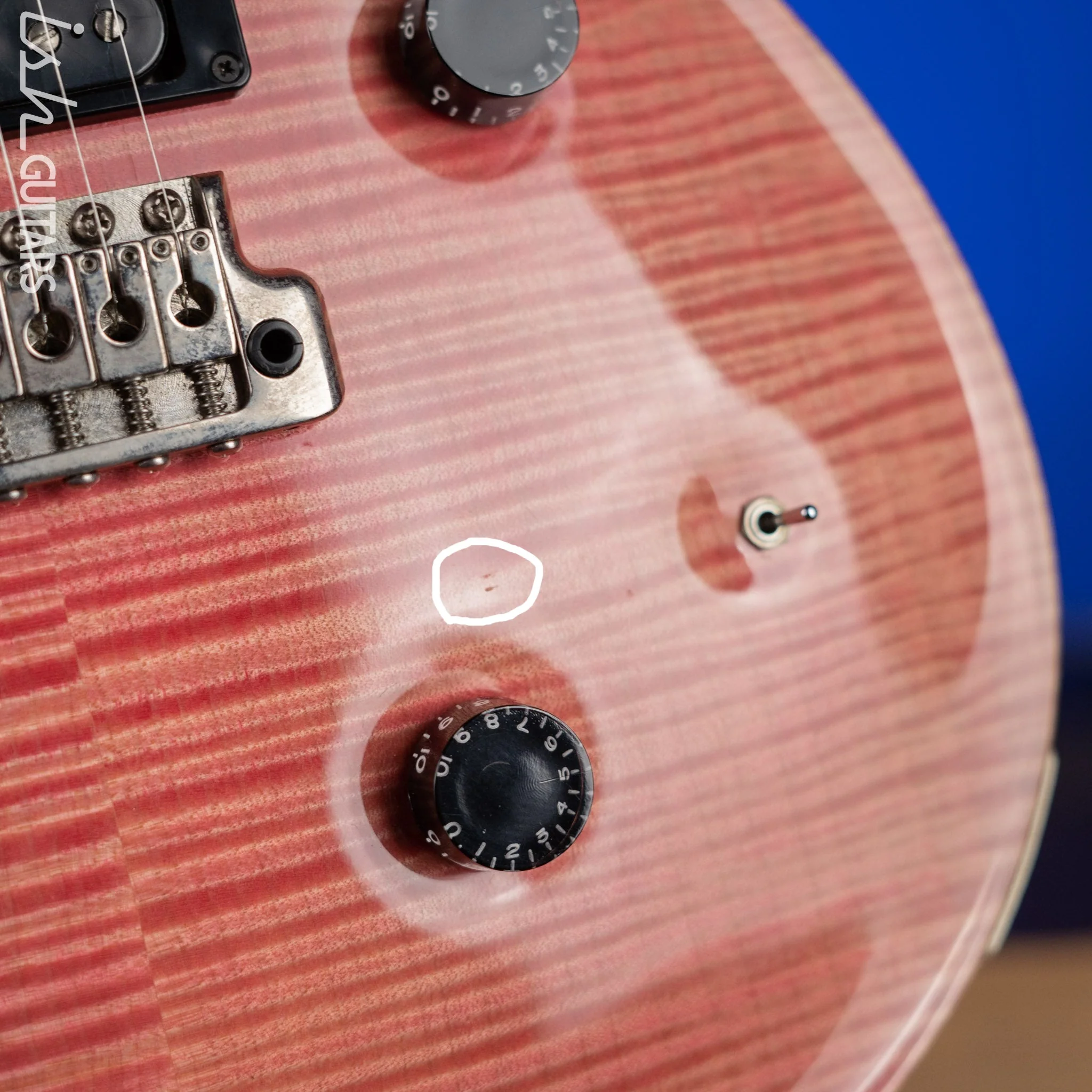 1989 PRS Custom 24 Bonnie Pink - Image 6