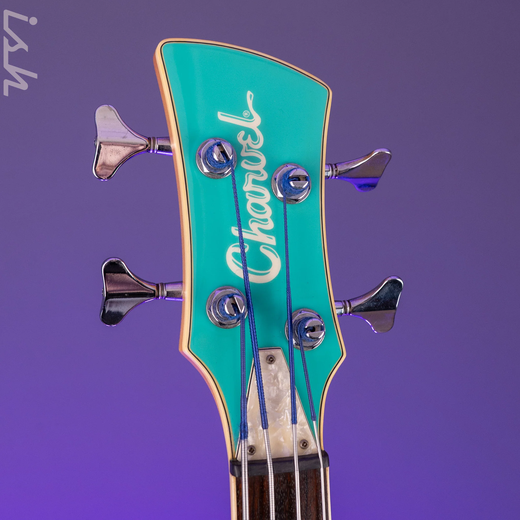 1990 Charvel Surfcaster 4 Turquoise - Image 11