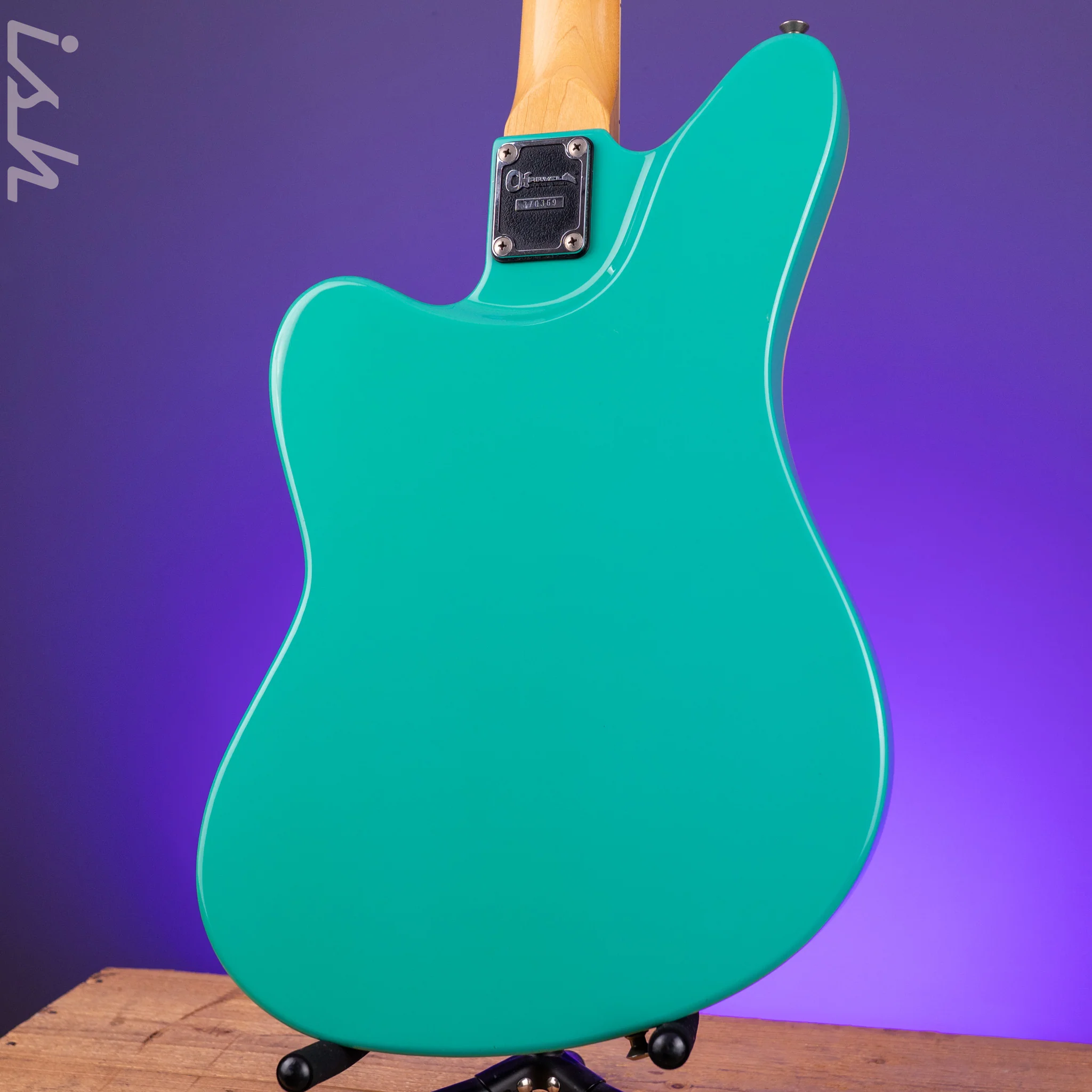 1990 Charvel Surfcaster 4 Turquoise - Image 13