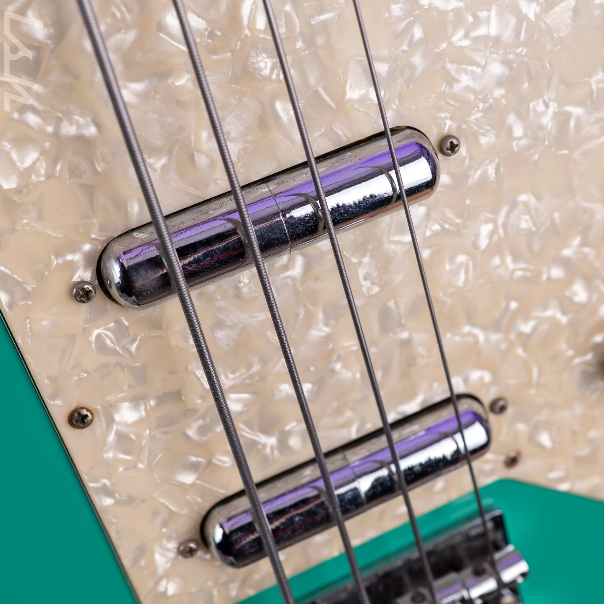 1990 Charvel Surfcaster 4 Turquoise - Image 6