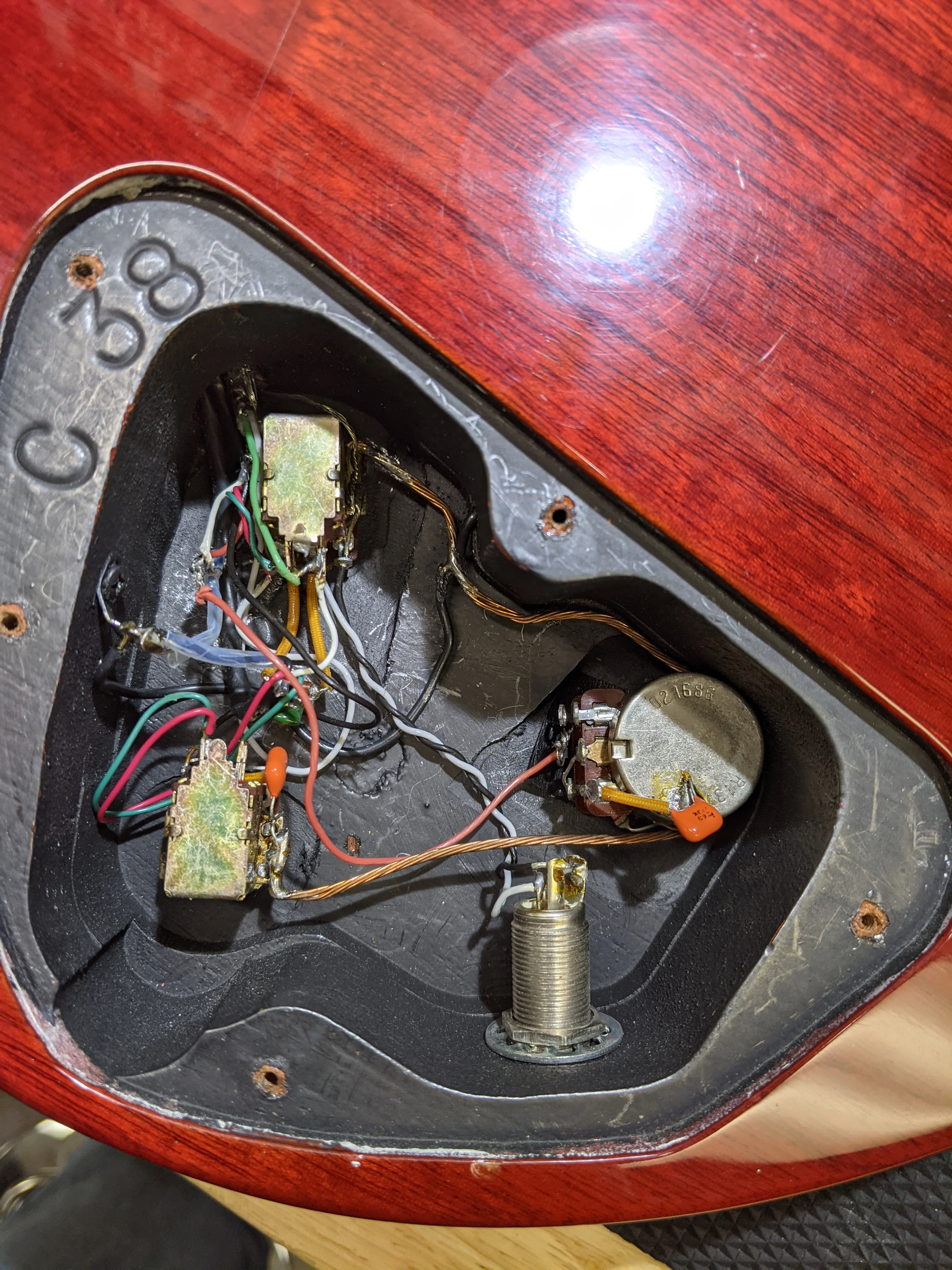 1990 Fender Custom Shop Masterbuilt Michael Stevens LJ Cherry - Image 25