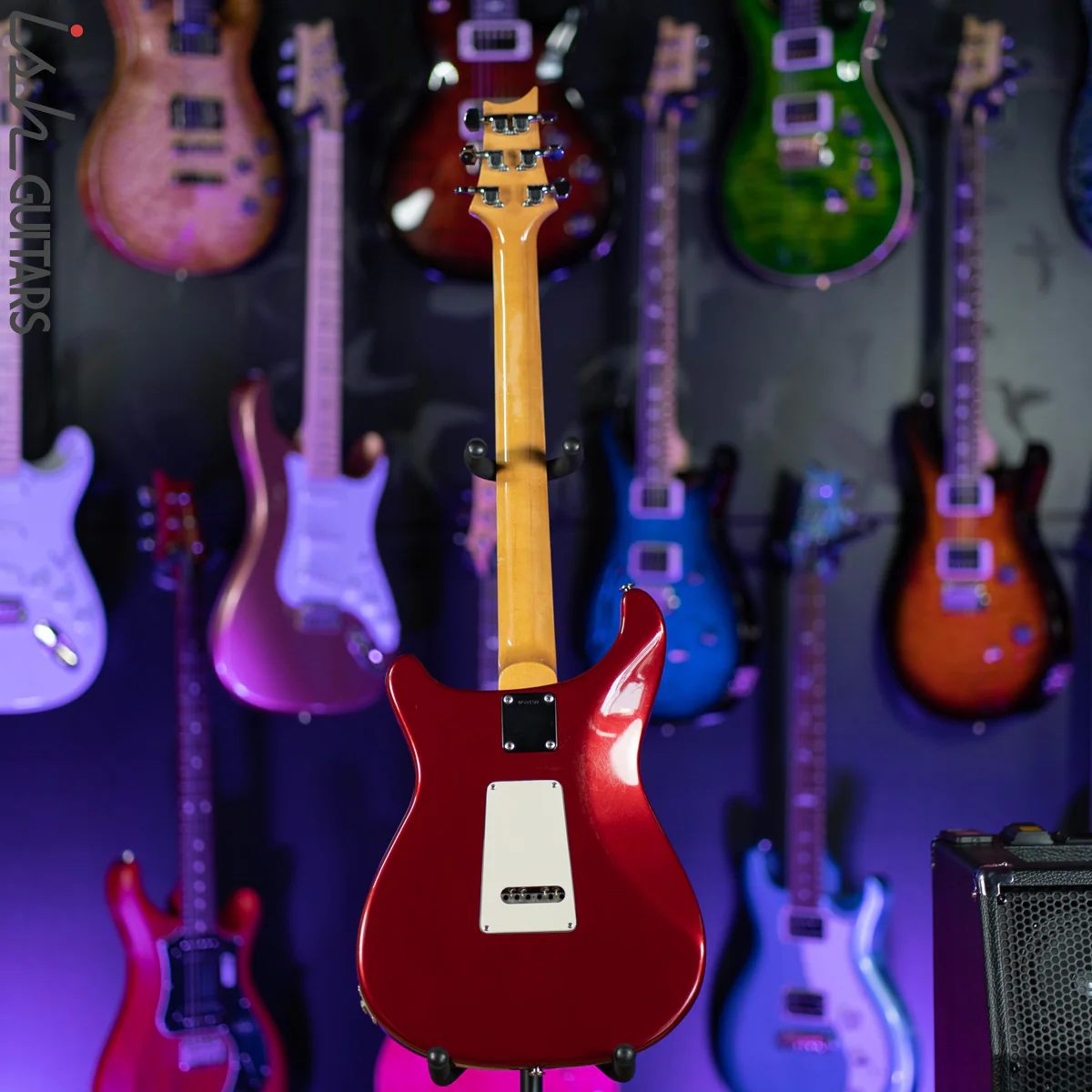 1990 PRS EG3 Candy Apple Red Lindy Fralin "Domino" Pickups - Image 10