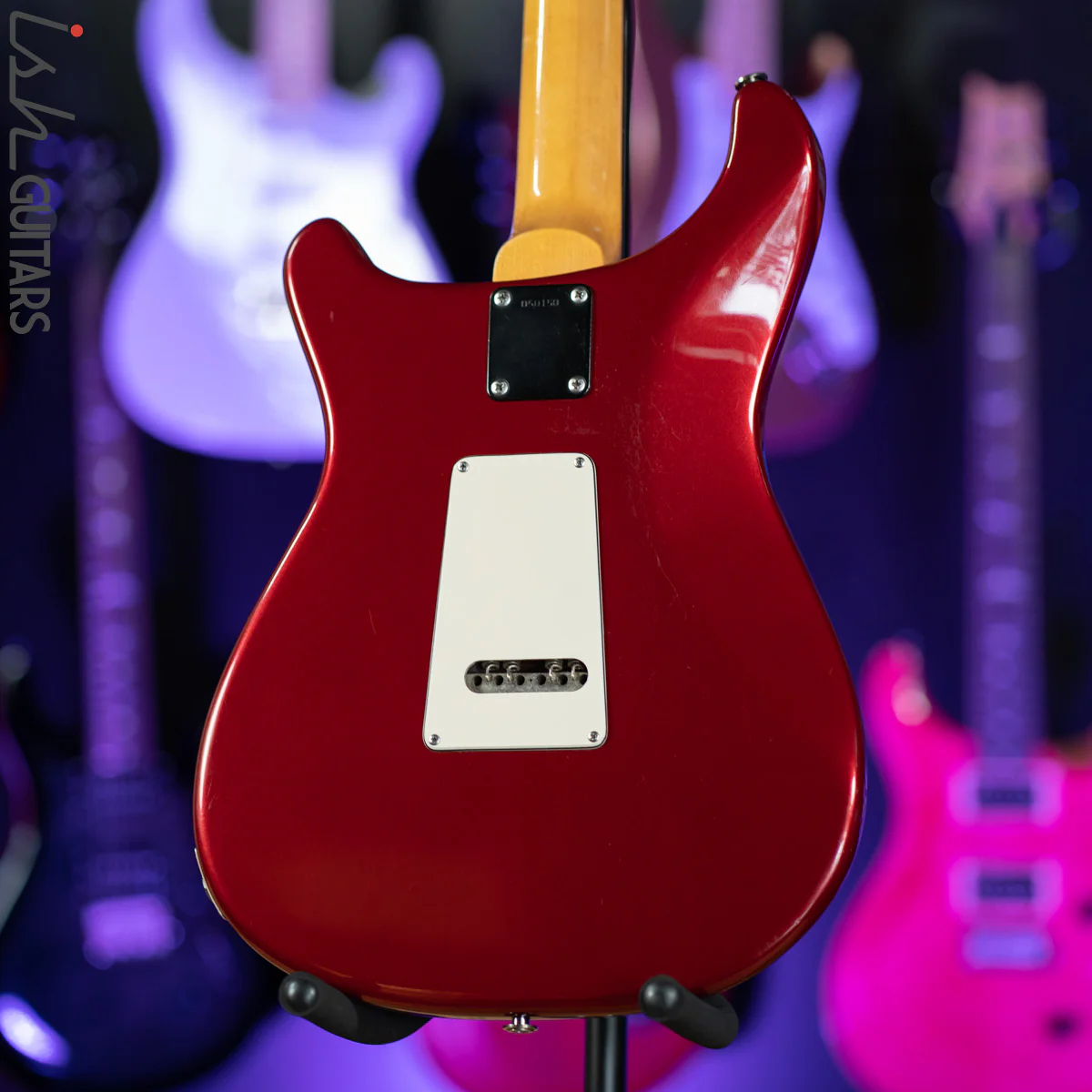 1990 PRS EG3 Candy Apple Red Lindy Fralin "Domino" Pickups - Image 11