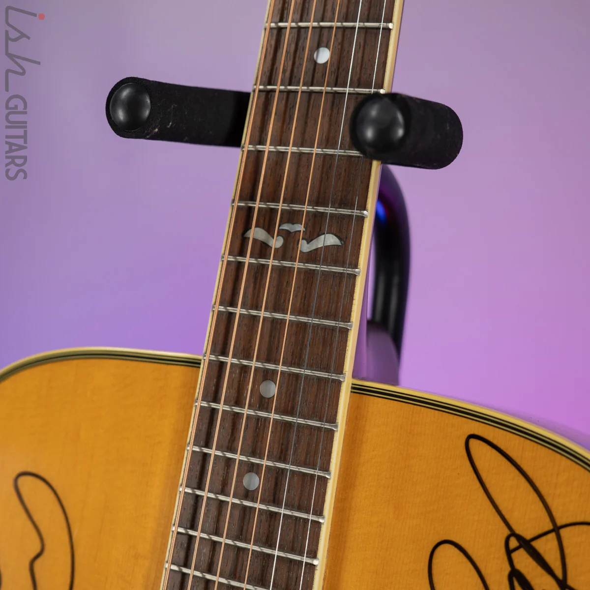 Early 1990s Alvarez 2560 Silver Anniversary Natural Signed by Crosby, Stills, & Nash, Entwistle and more! - Image 5