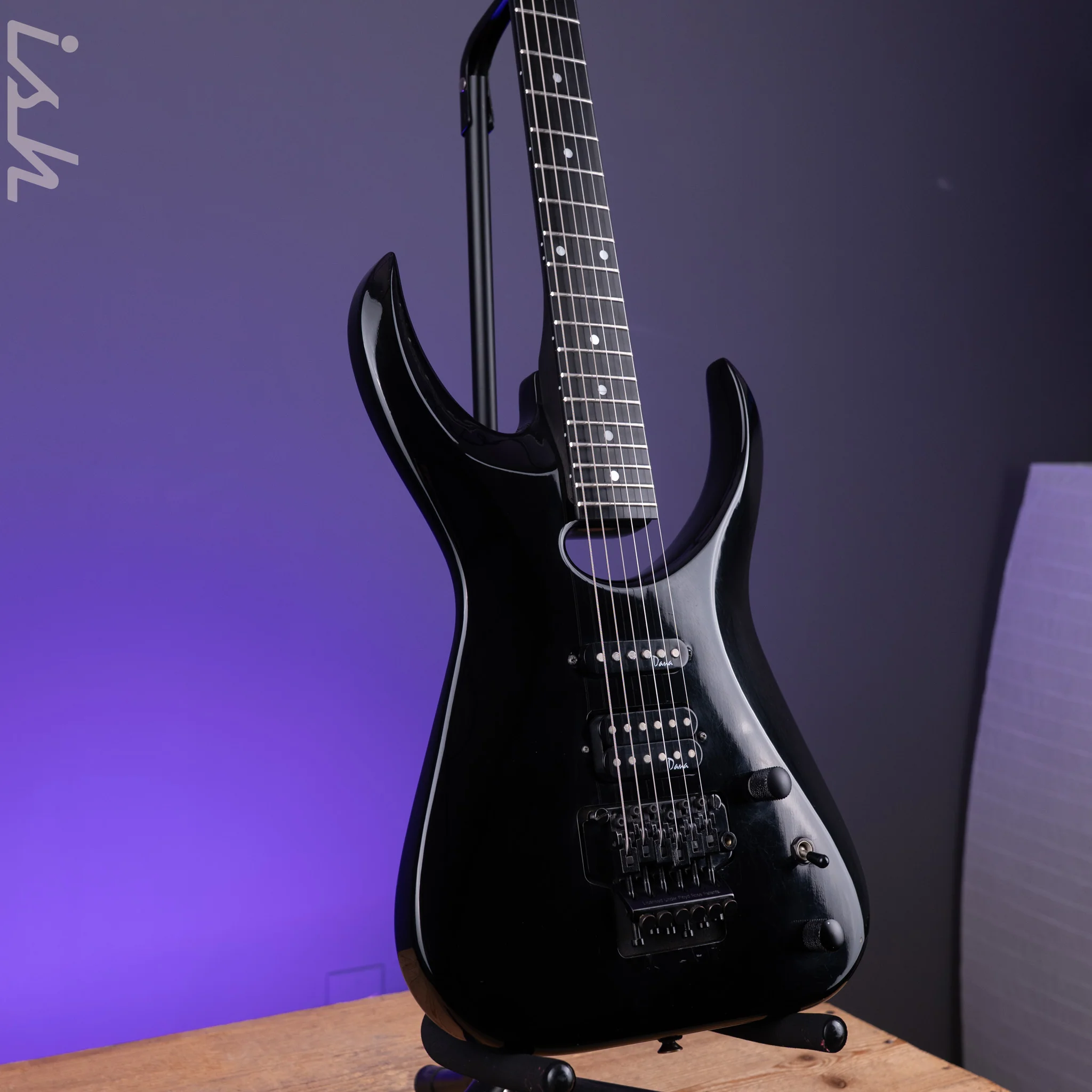1990's Alvarez Dana Scoop Black Floyd Modulus Graphite Neck - Image 5