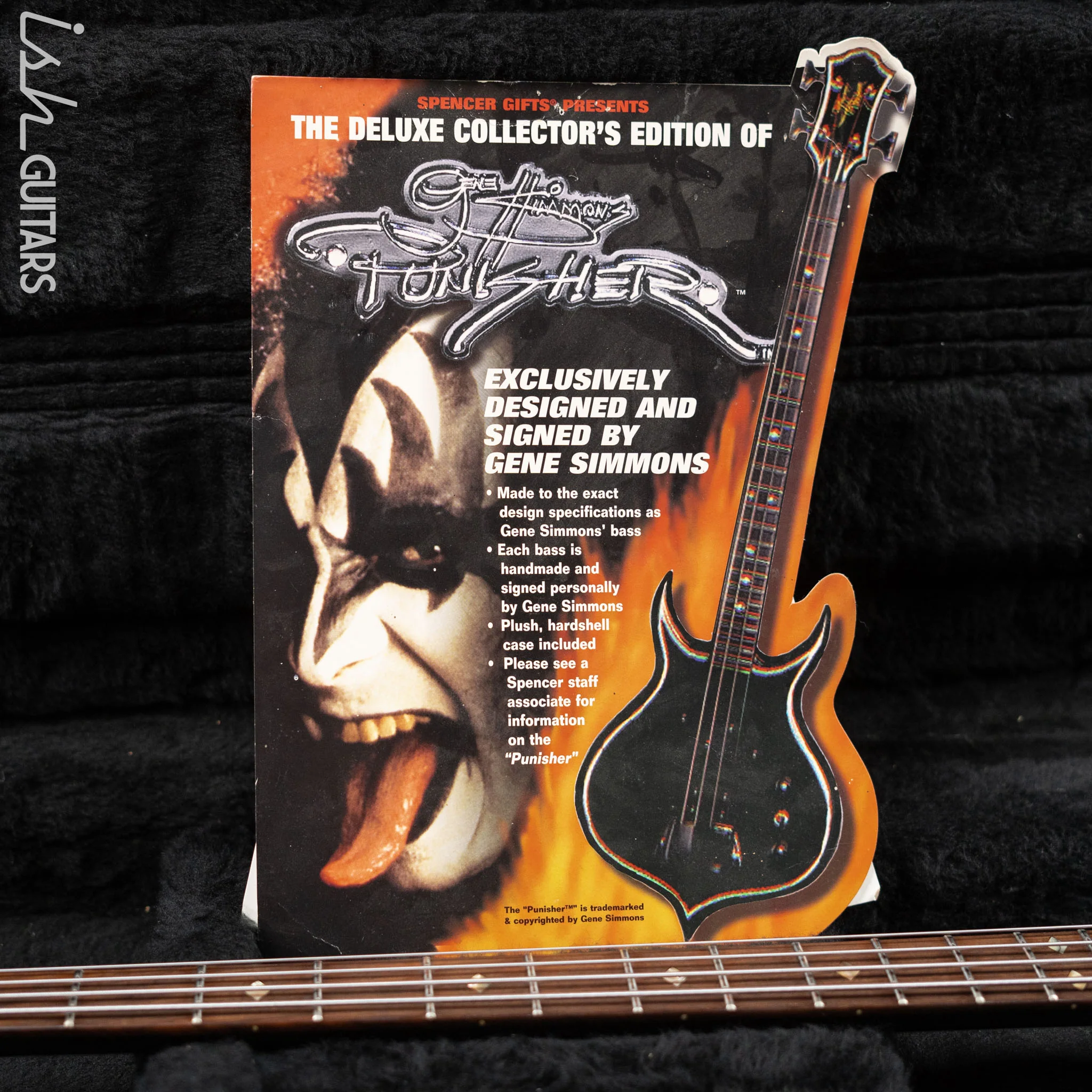 1990s Gene Simmons Punisher Bass - Image 19