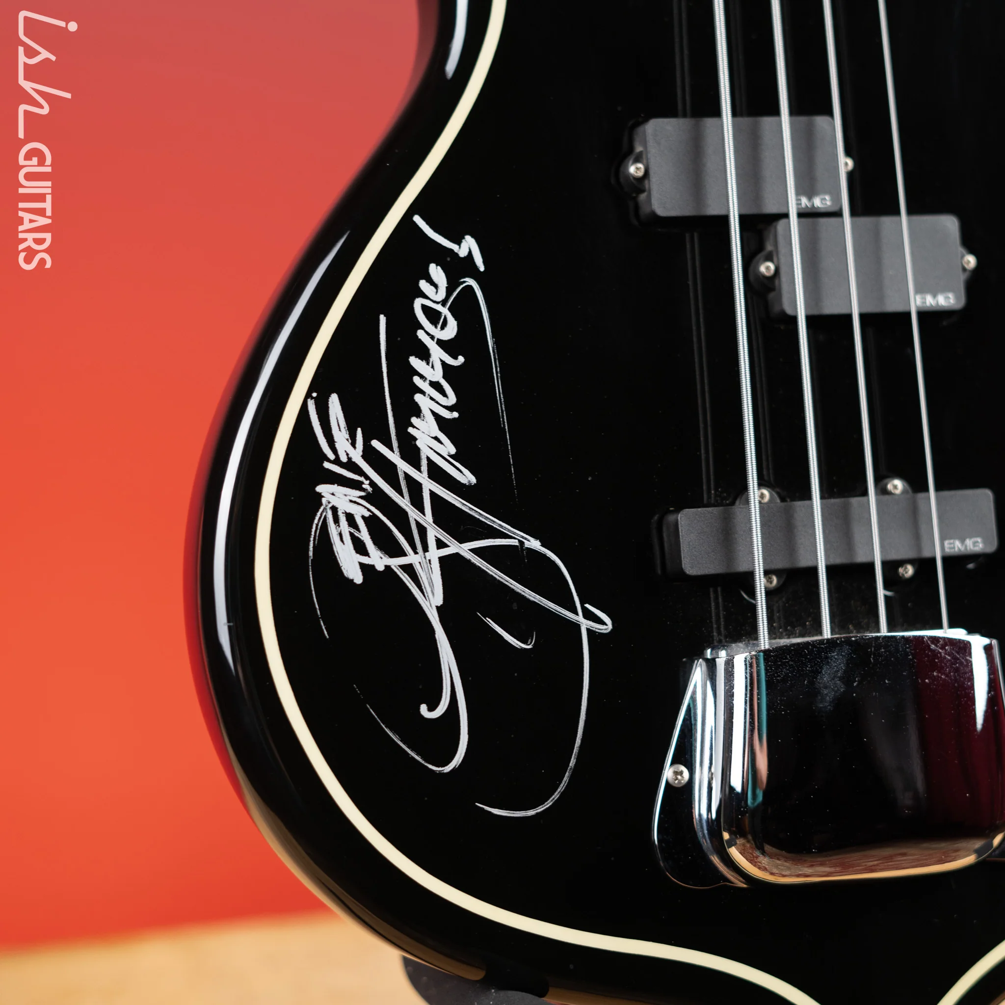 1990s Gene Simmons Punisher Bass - Image 5
