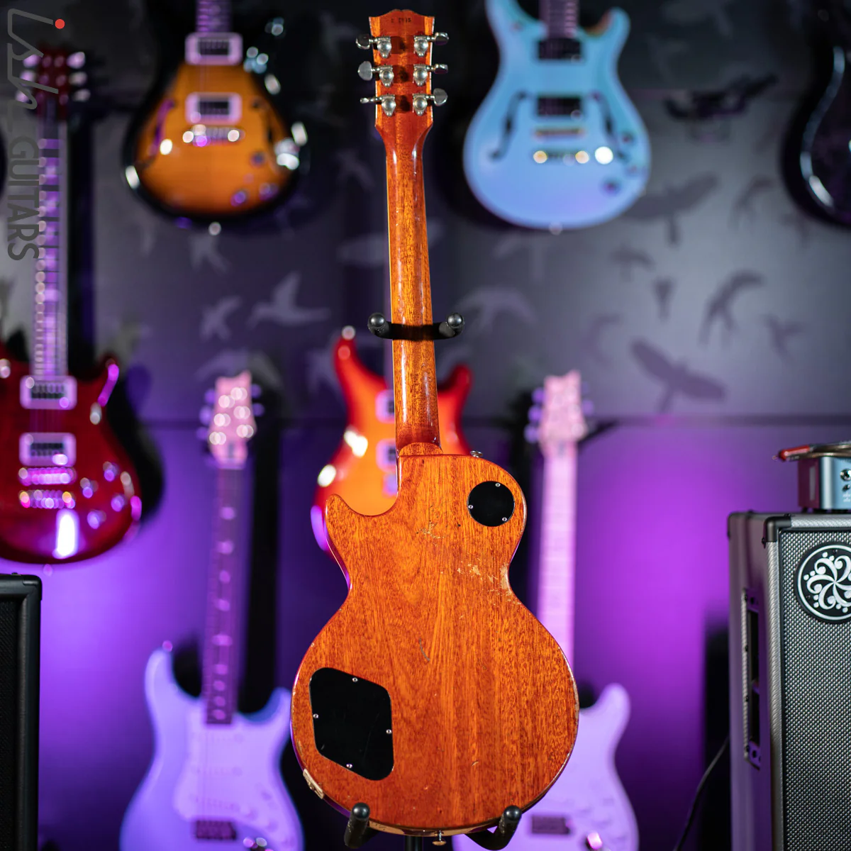 1990's Max Burst Gibson Les Paul Copy Dark Lemon Burst - Image 12