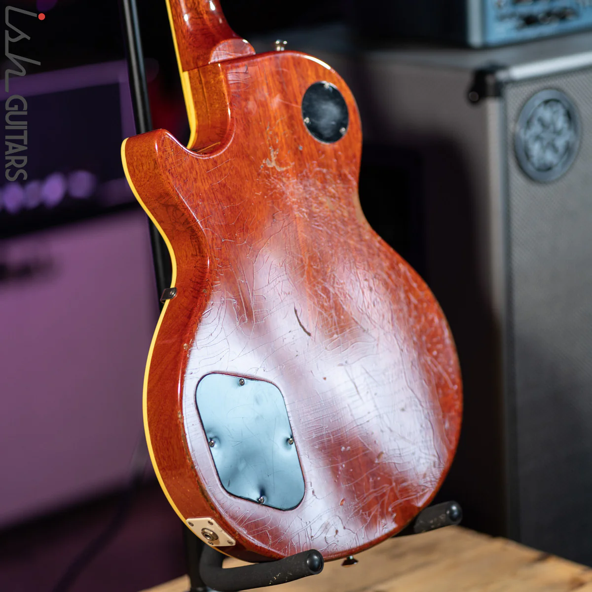 1990's Max Burst Gibson Les Paul Copy Dark Lemon Burst - Image 18
