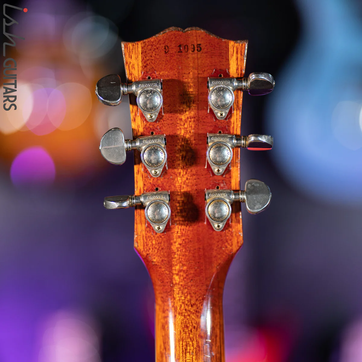 1990's Max Burst Gibson Les Paul Copy Dark Lemon Burst - Image 22